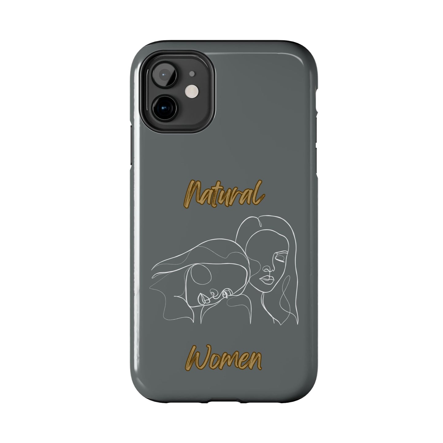 Natural Woman Sisters (WL)Tough Phone Cases DARK GREY