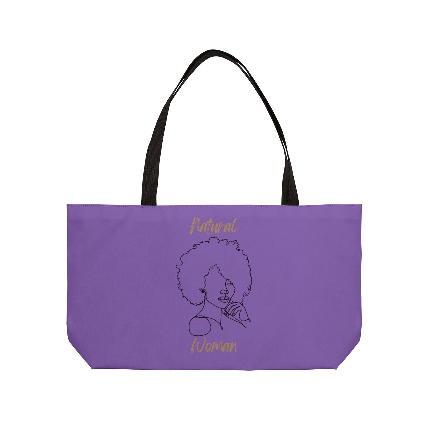 Natural Woman The Look (BL) Weekender Tote Bag LIGHT PURPLE