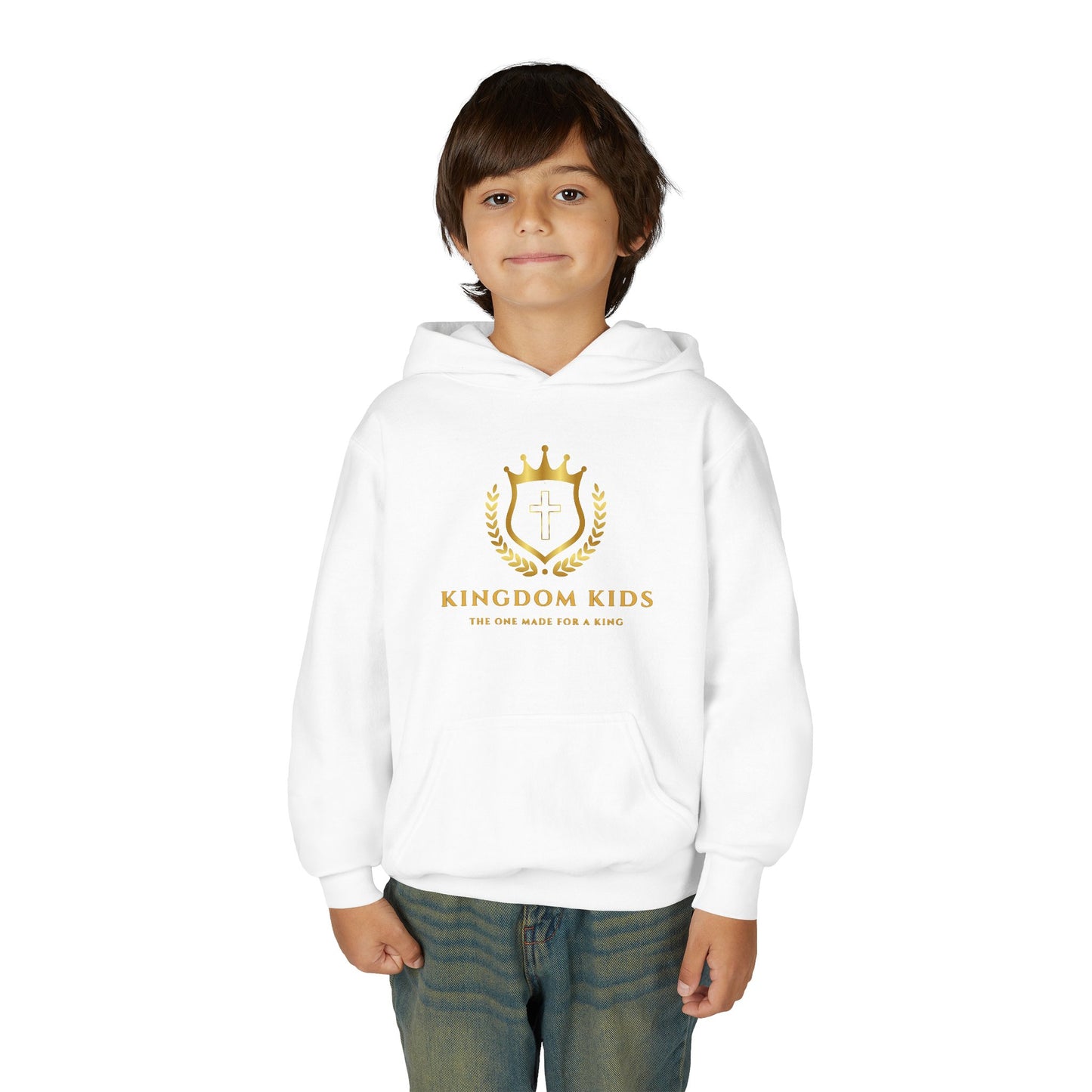 Kingdom Kids Crown Hoodie - Youth Heavy Blend Sweatshirt