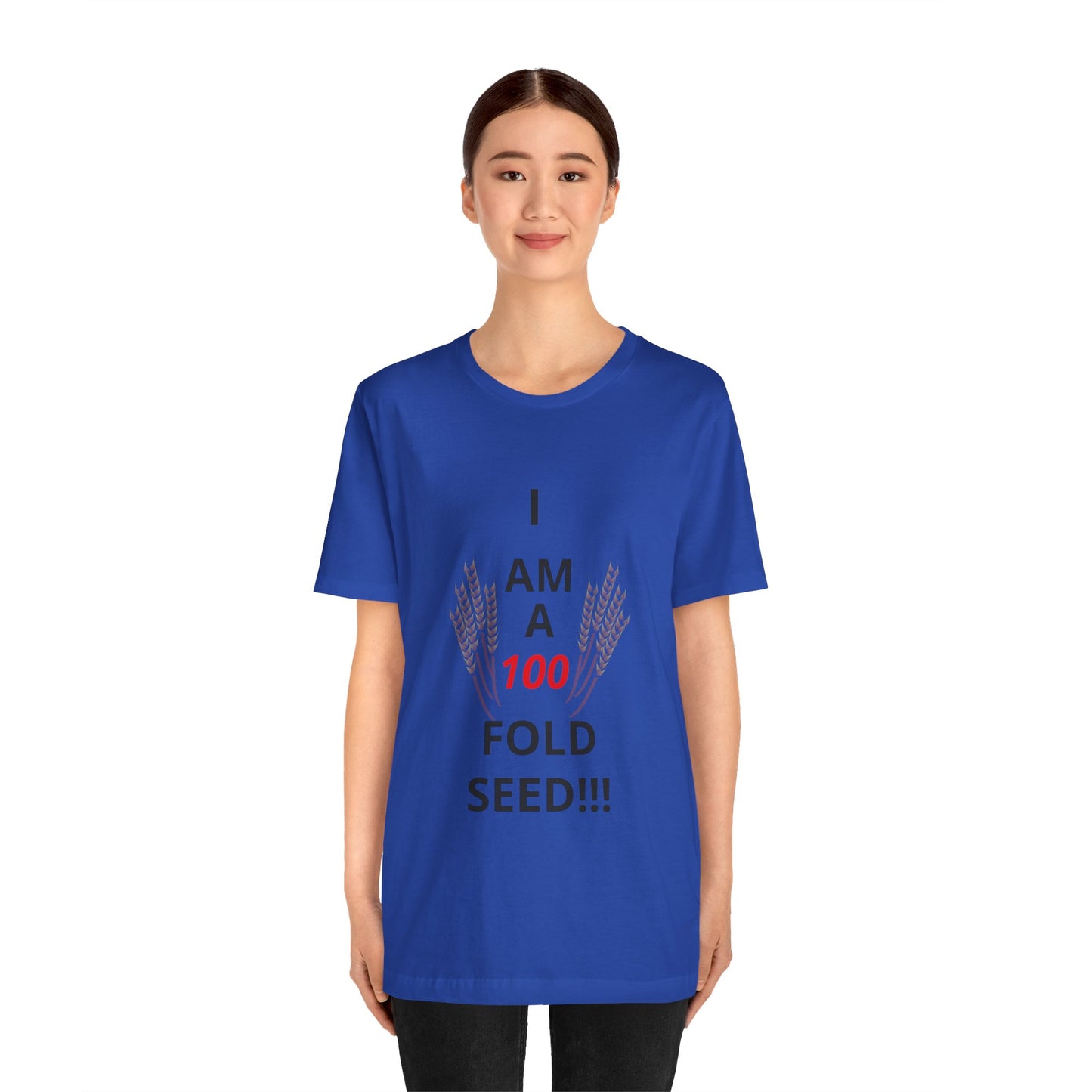 100-FOLD SEED (BL) T-Shirt
