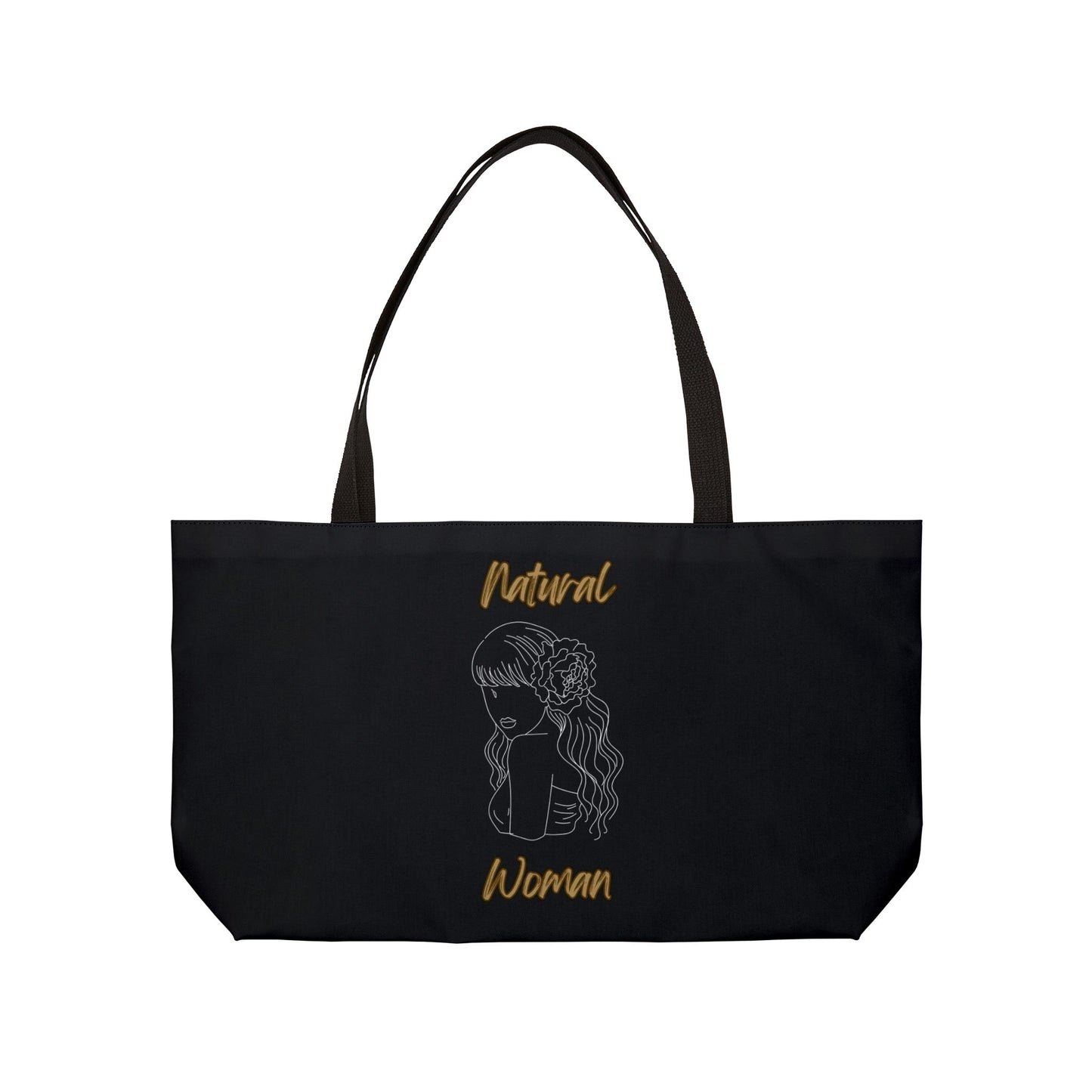 Natural Woman Newness (WL) Weekender Tote Bag BLACK