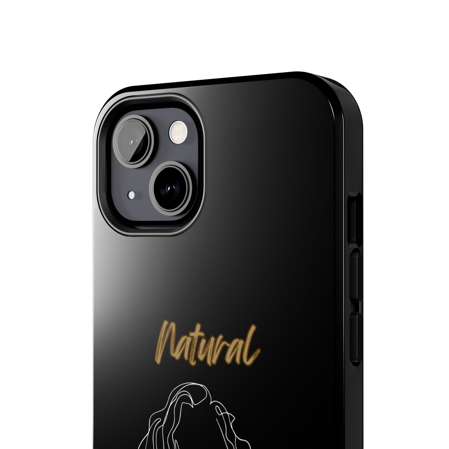 Natural Woman Relaxed (WL) Tough Phone Cases BLACK