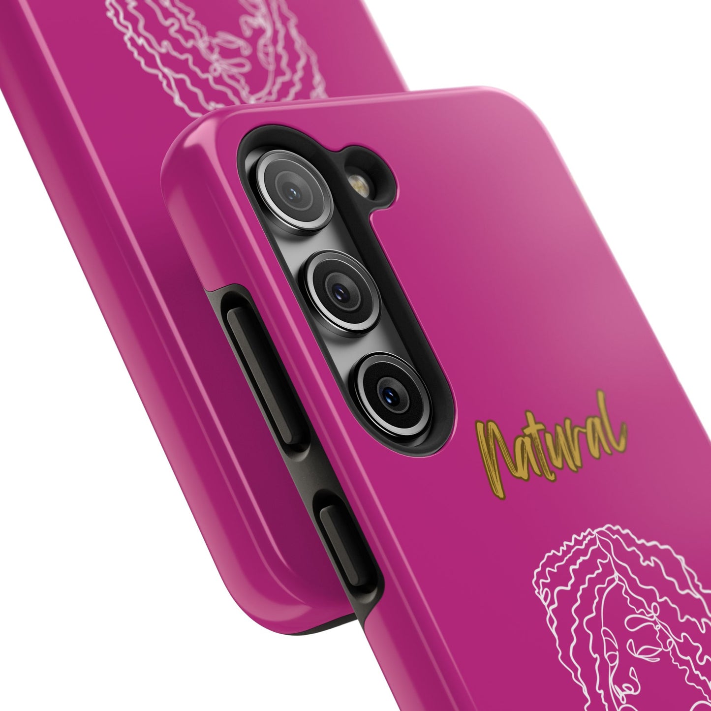 Natural Woman Naturally Me (WL)Tough Phone Cases PINK