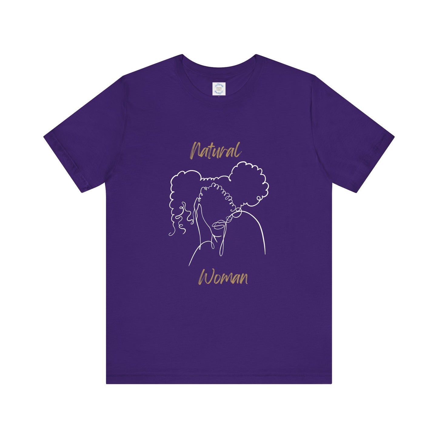 Natural Woman Twin Puffs (WL) Short Sleeve T-Shirt