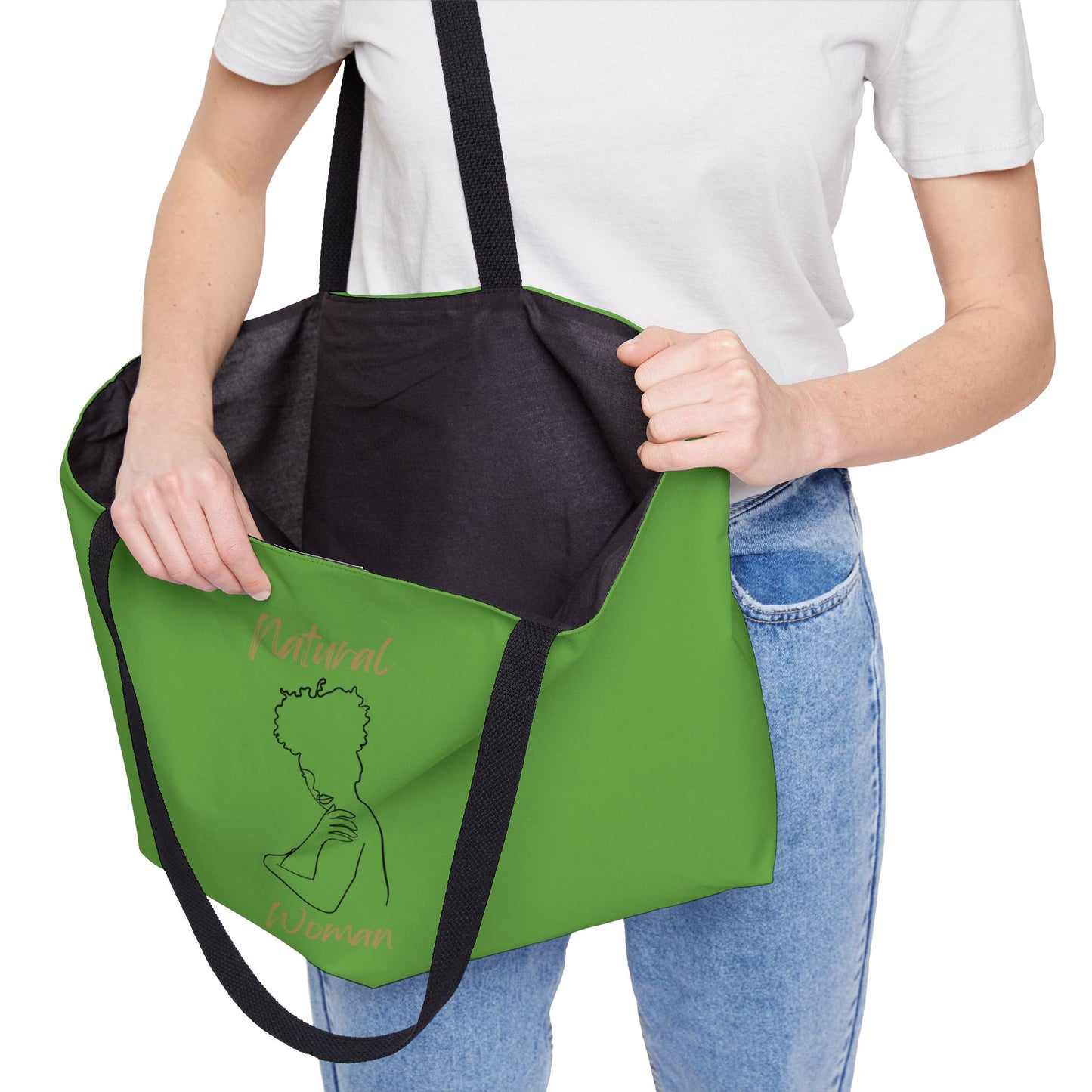 Natural Woman Sassy (BL) Weekender Tote Bag GREEN