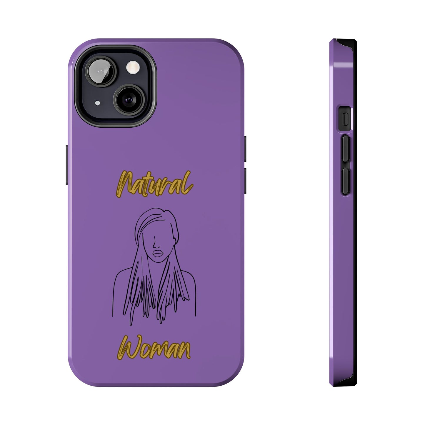 Natural Woman Content (BL)Tough Phone Cases LIGHT PURPLE