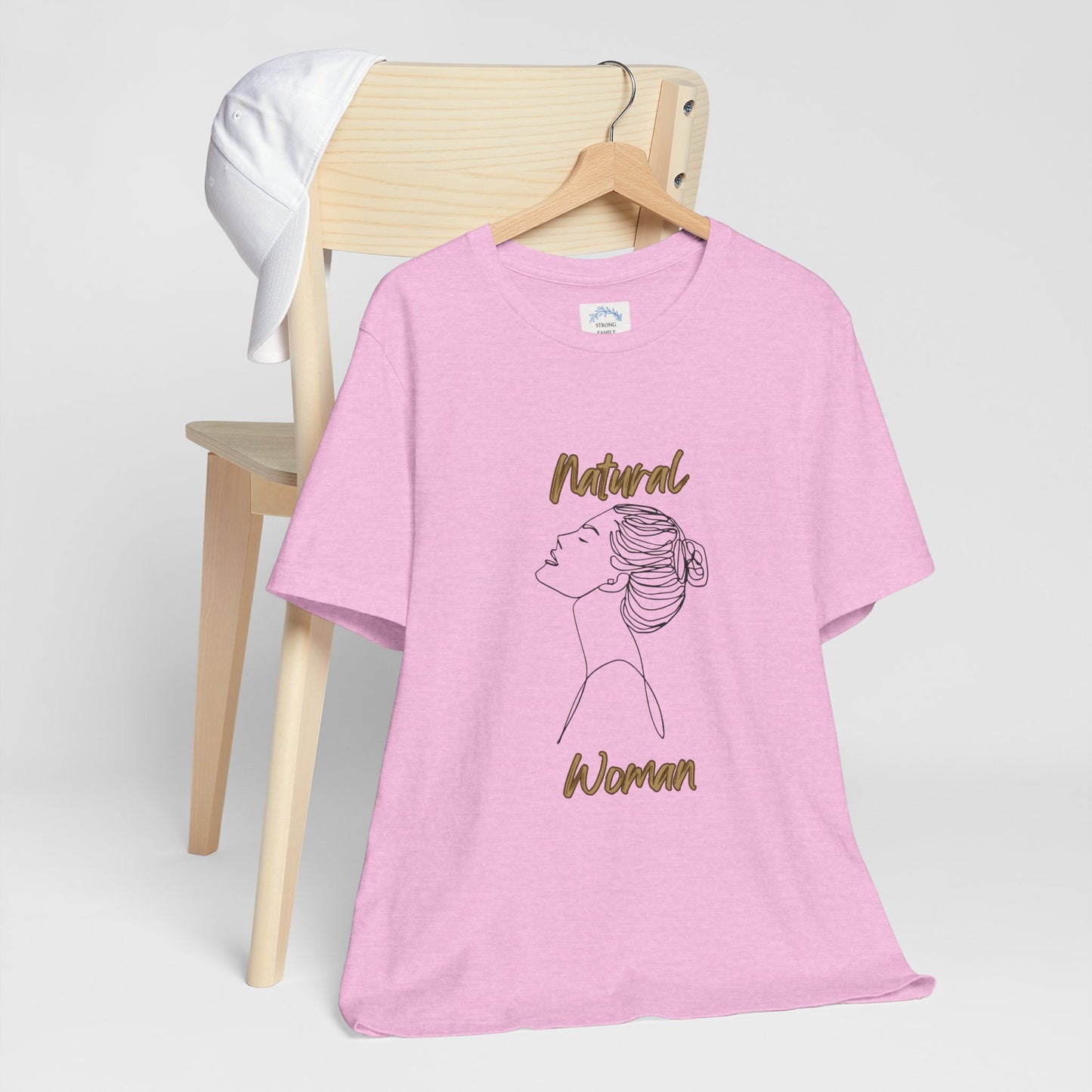 Natural Woman Wet Bun (BL) Short Sleeve T-Shirt