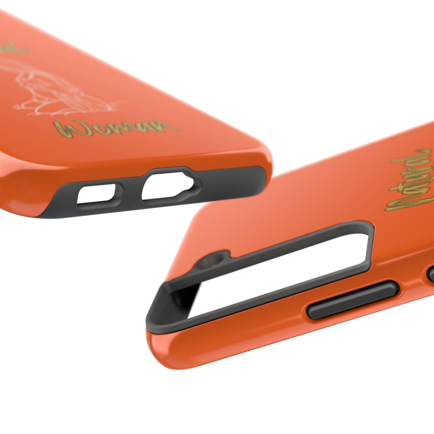 Natural Woman Expecting (WL)Tough Phone Cases ORANGE