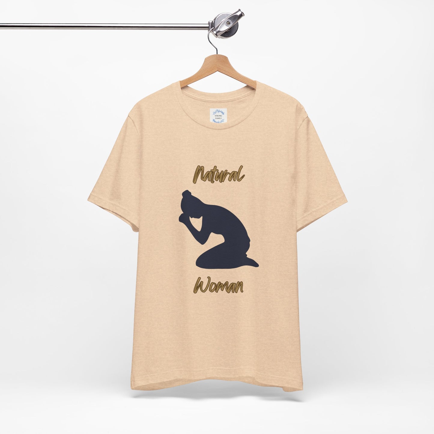 Natural Woman Pray (BL) Short Sleeve T-Shirt