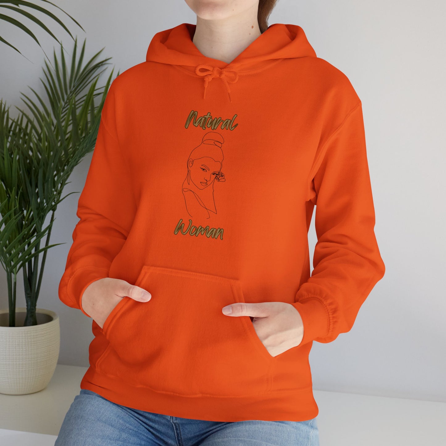 Natural Woman Sassy Bun (BL) Hoodie