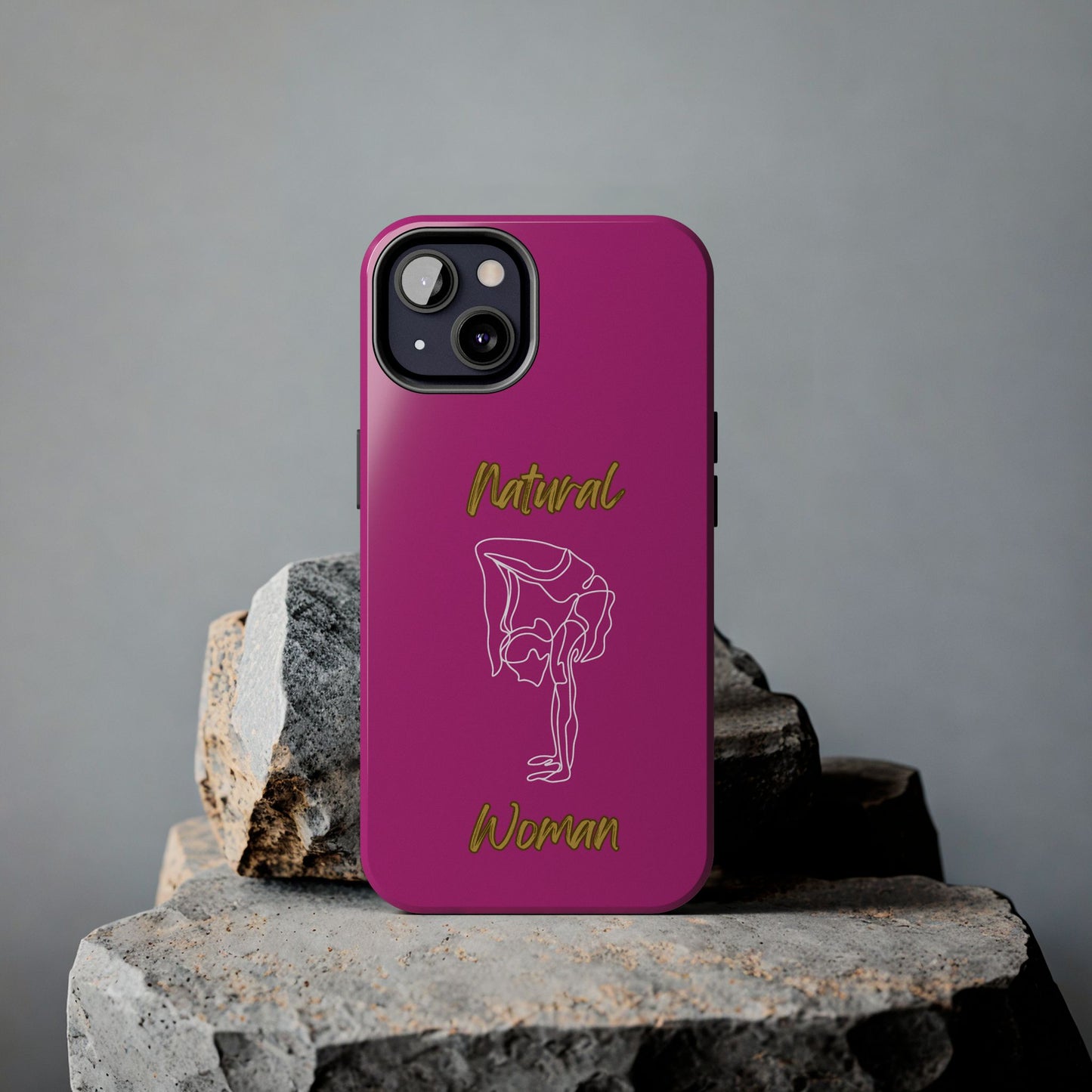 Natural Woman Flexible (WL)Tough Phone Cases PINK