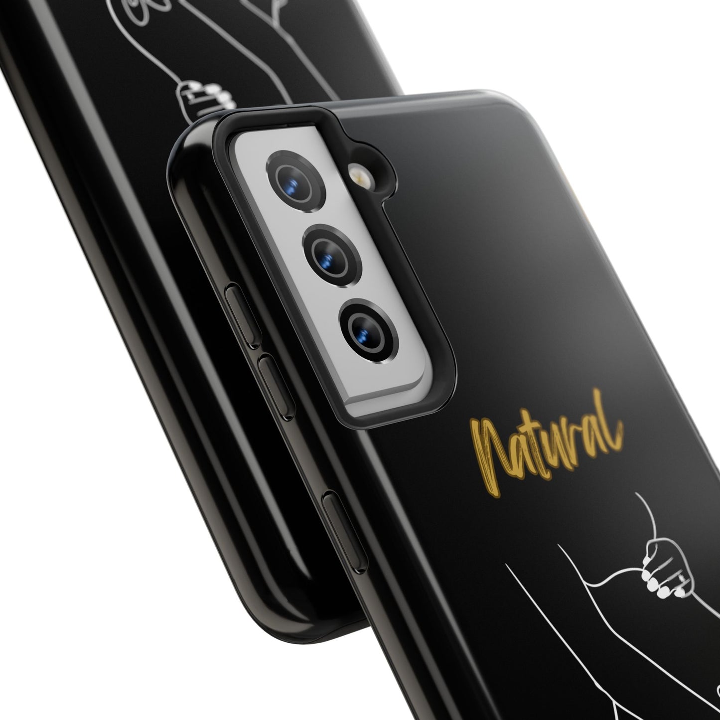 Natural Woman Loved In & Out (WL)Tough Phone Cases BLACK