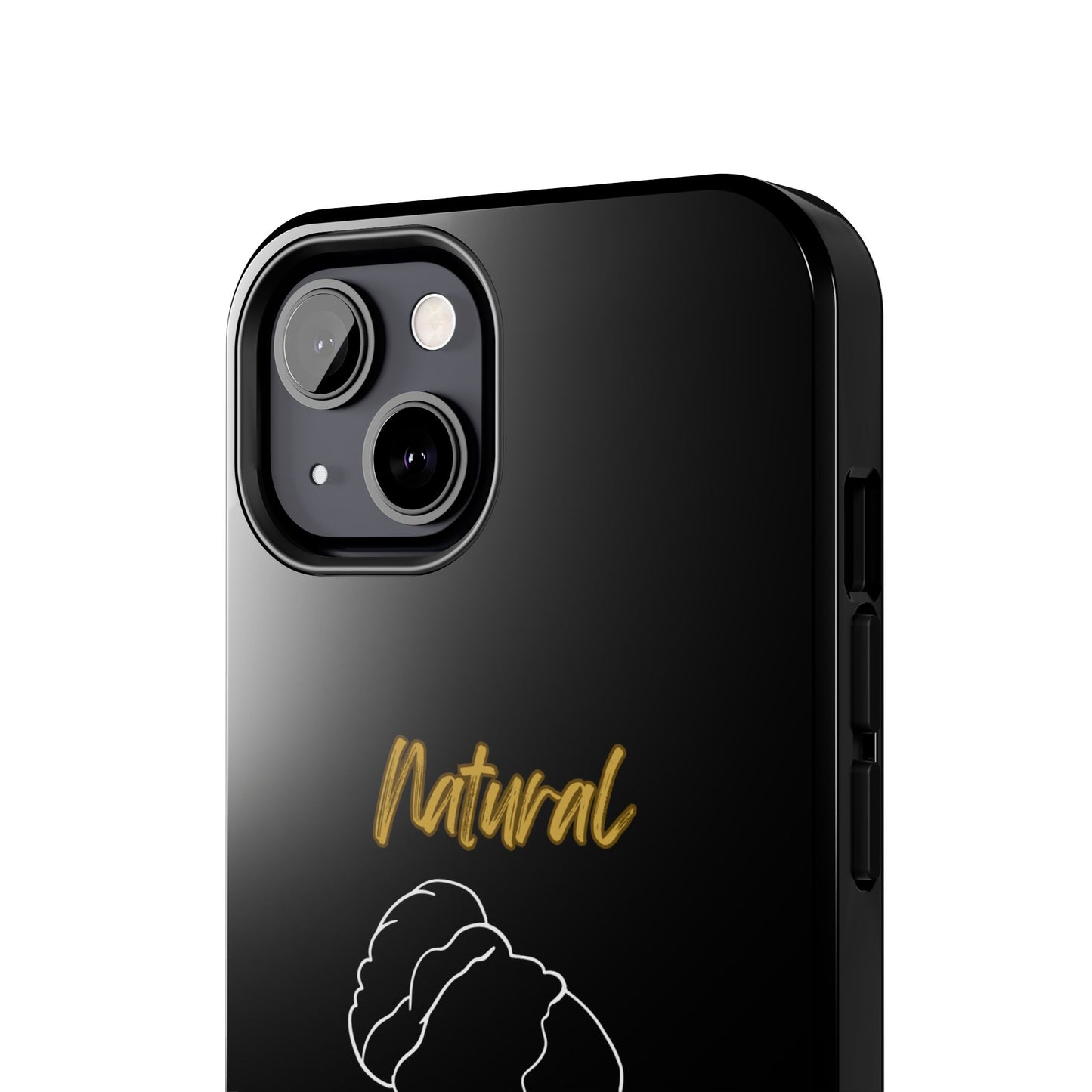Natural Woman Mixed (WL)Tough Phone Cases BLACK