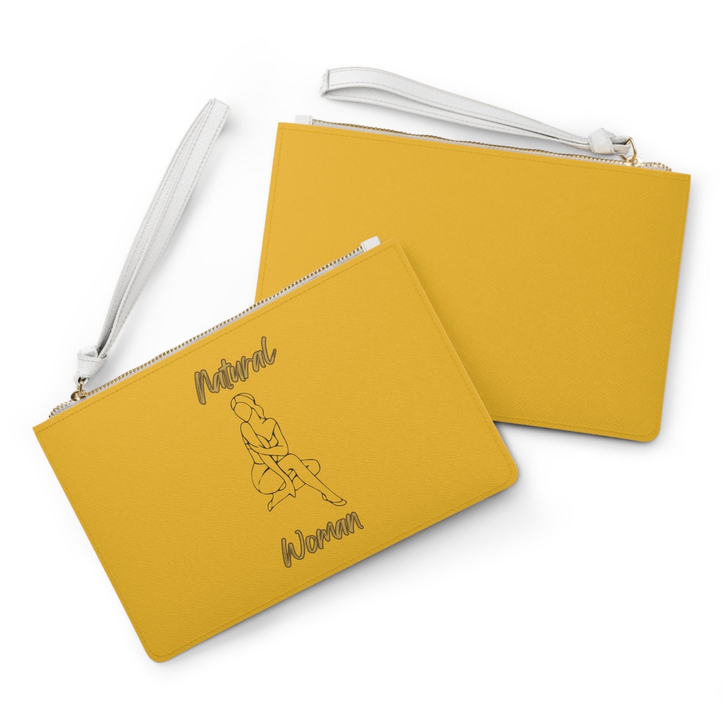 Natural Woman Shoulder Action (BL) Clutch Bag YELLOW