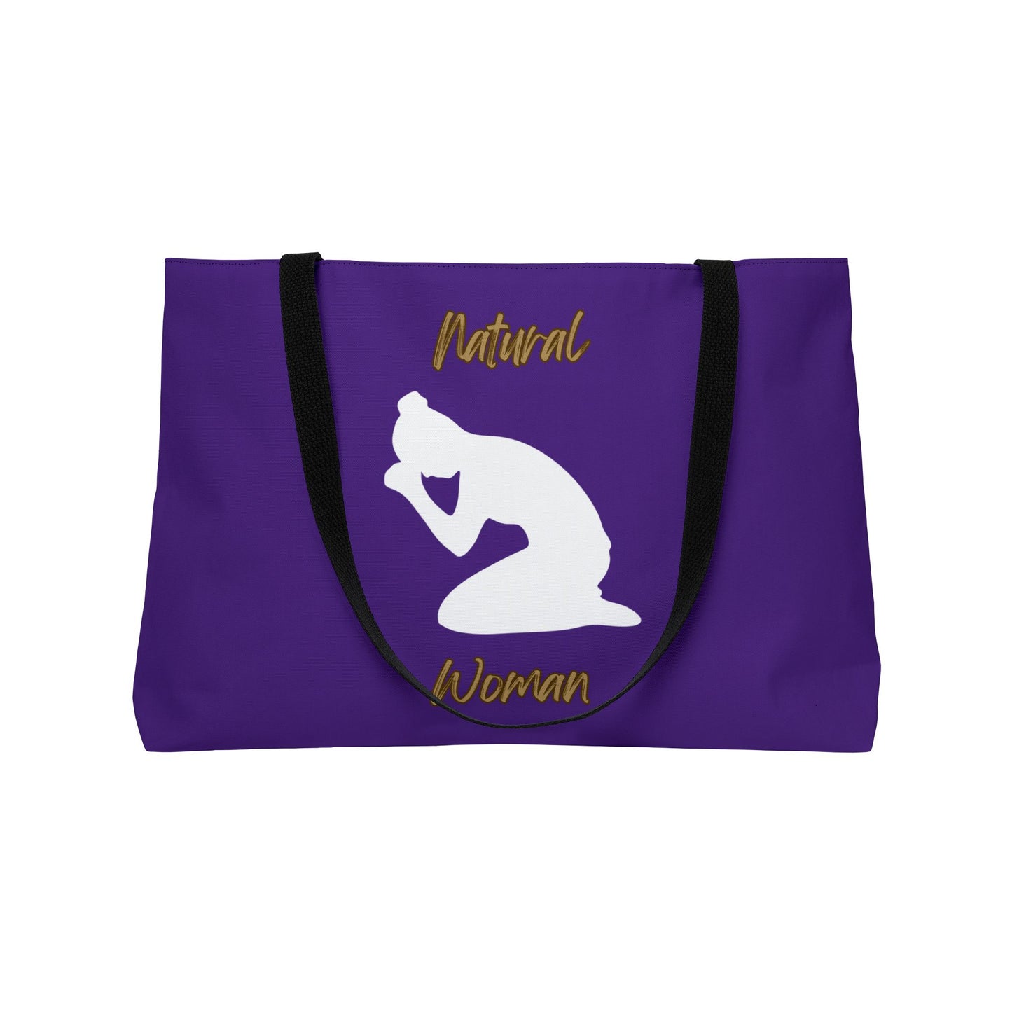 Natural Woman Pray (WL) Weekender Tote Bag PURPLE