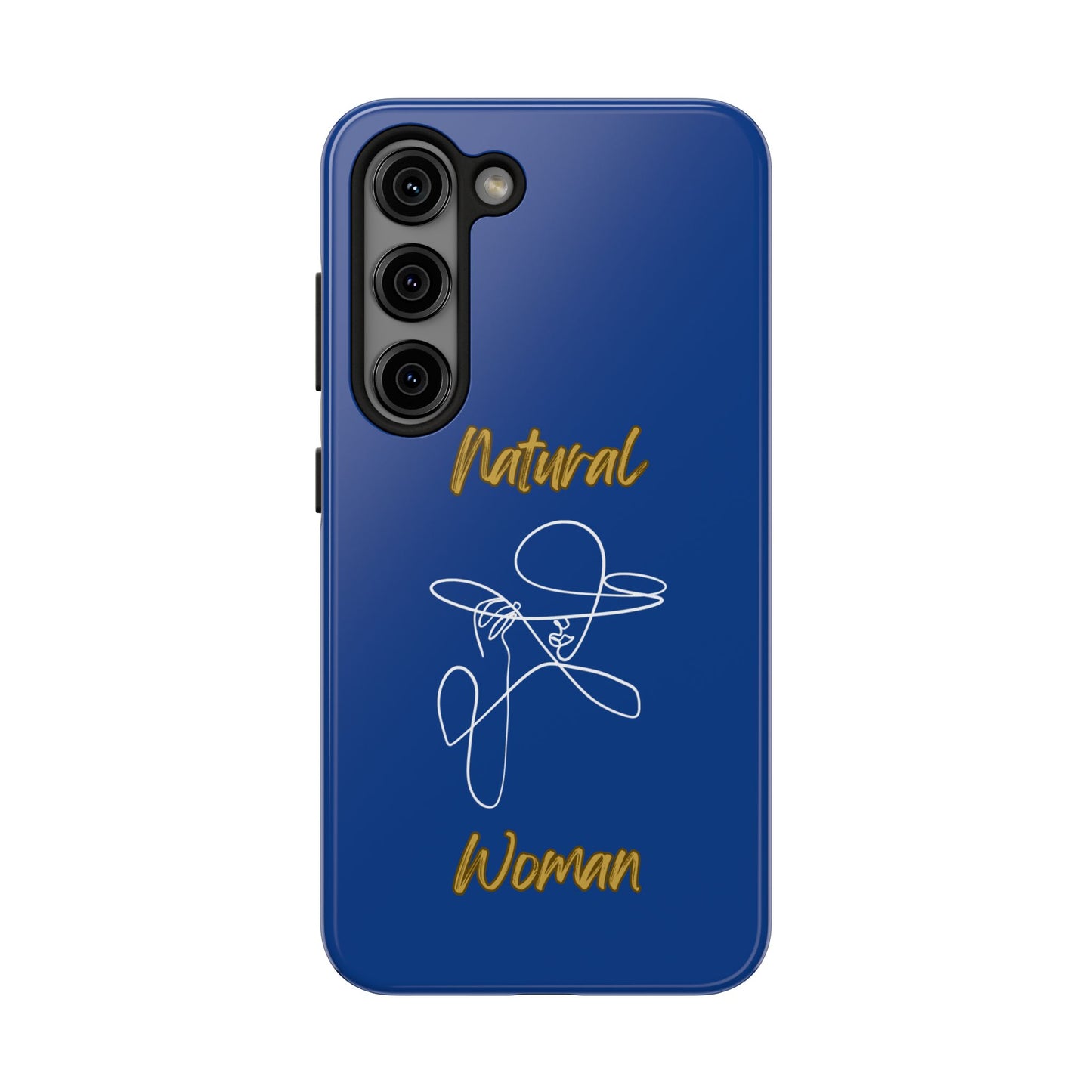 Natural Woman An Original (WL)Tough Phone Cases DARK BLUE