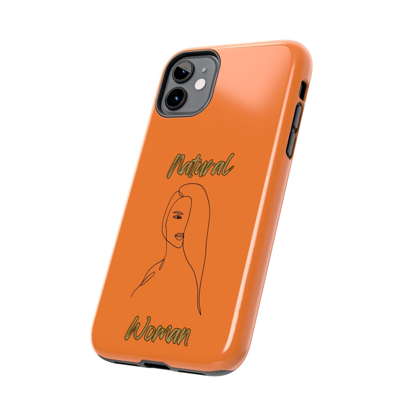 Natural Woman Covered Eye (BL)Tough Phone Cases CRUSTA