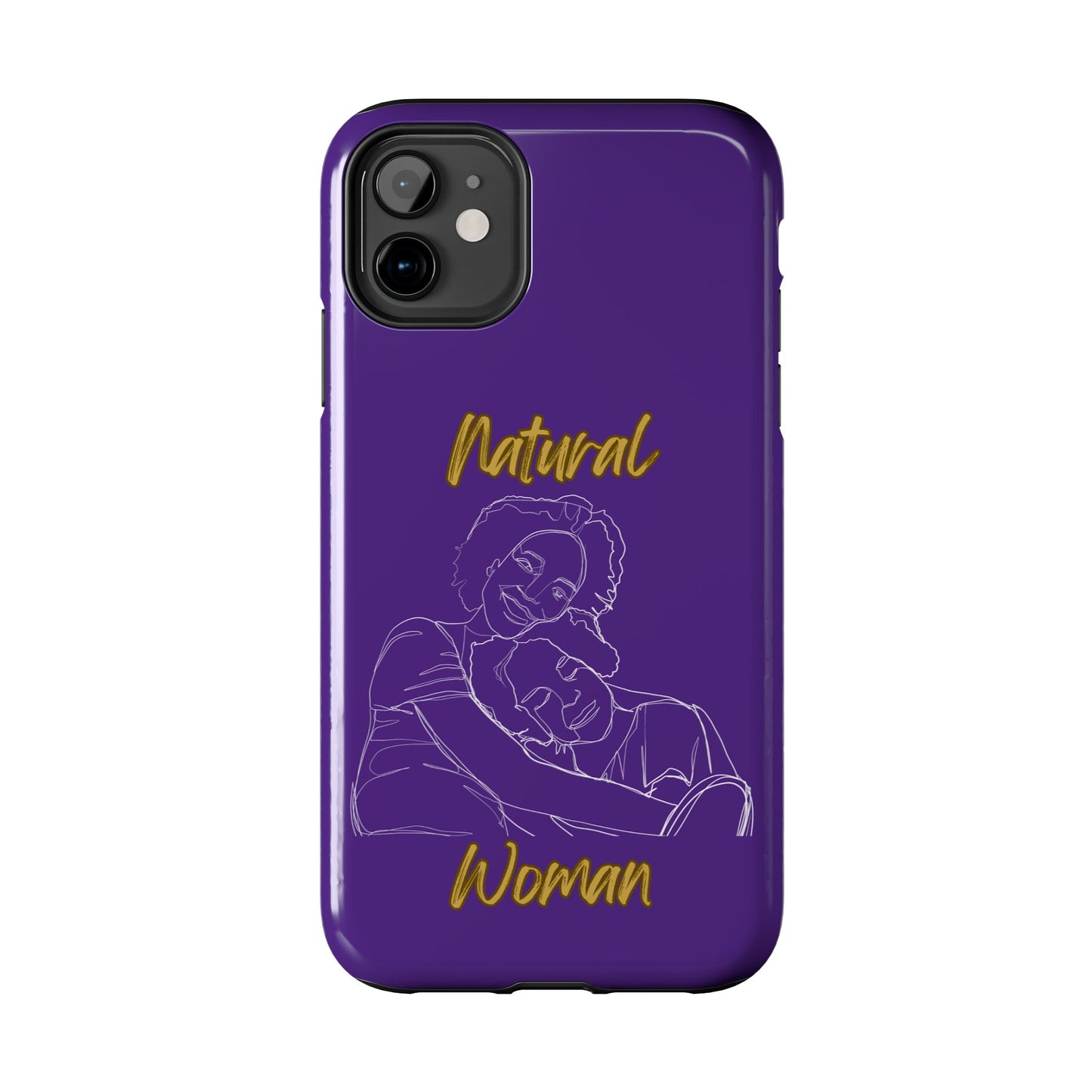 Natural Woman Loving Embrace (WL)Tough Phone Cases PURPLE