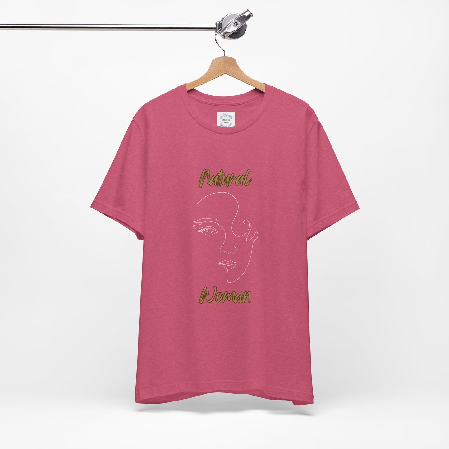 Natural Woman Looking  (WL) Short Sleeve T-Shirt