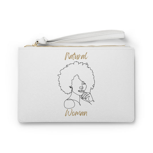 Natural Woman The Look (BL) Clutch Bag WHITE