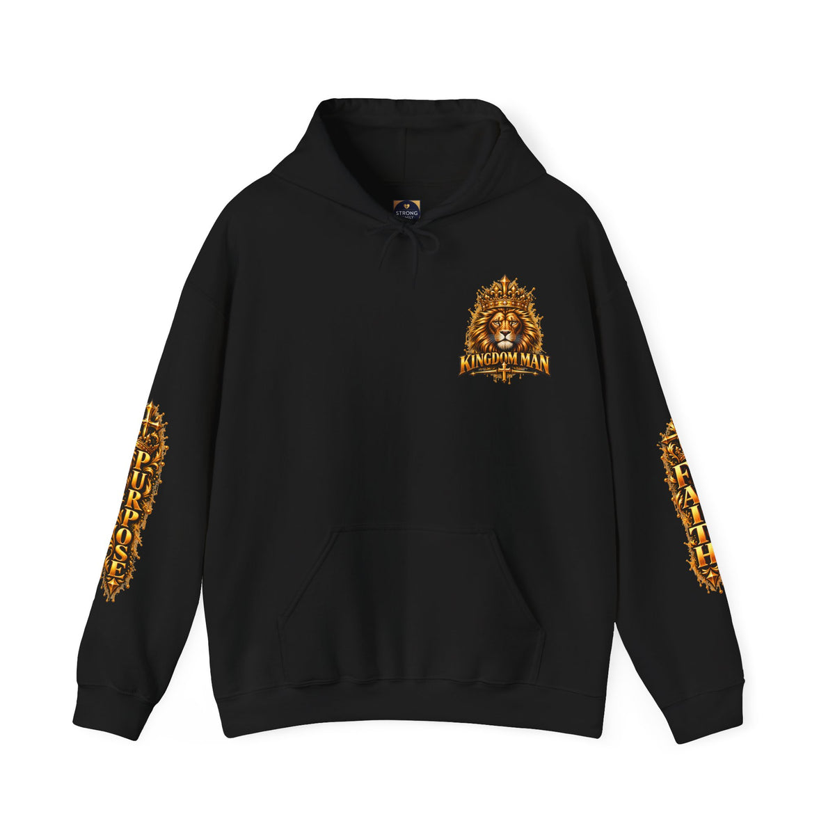 KINGDOM MAN™ Crowned Lion Hoodie