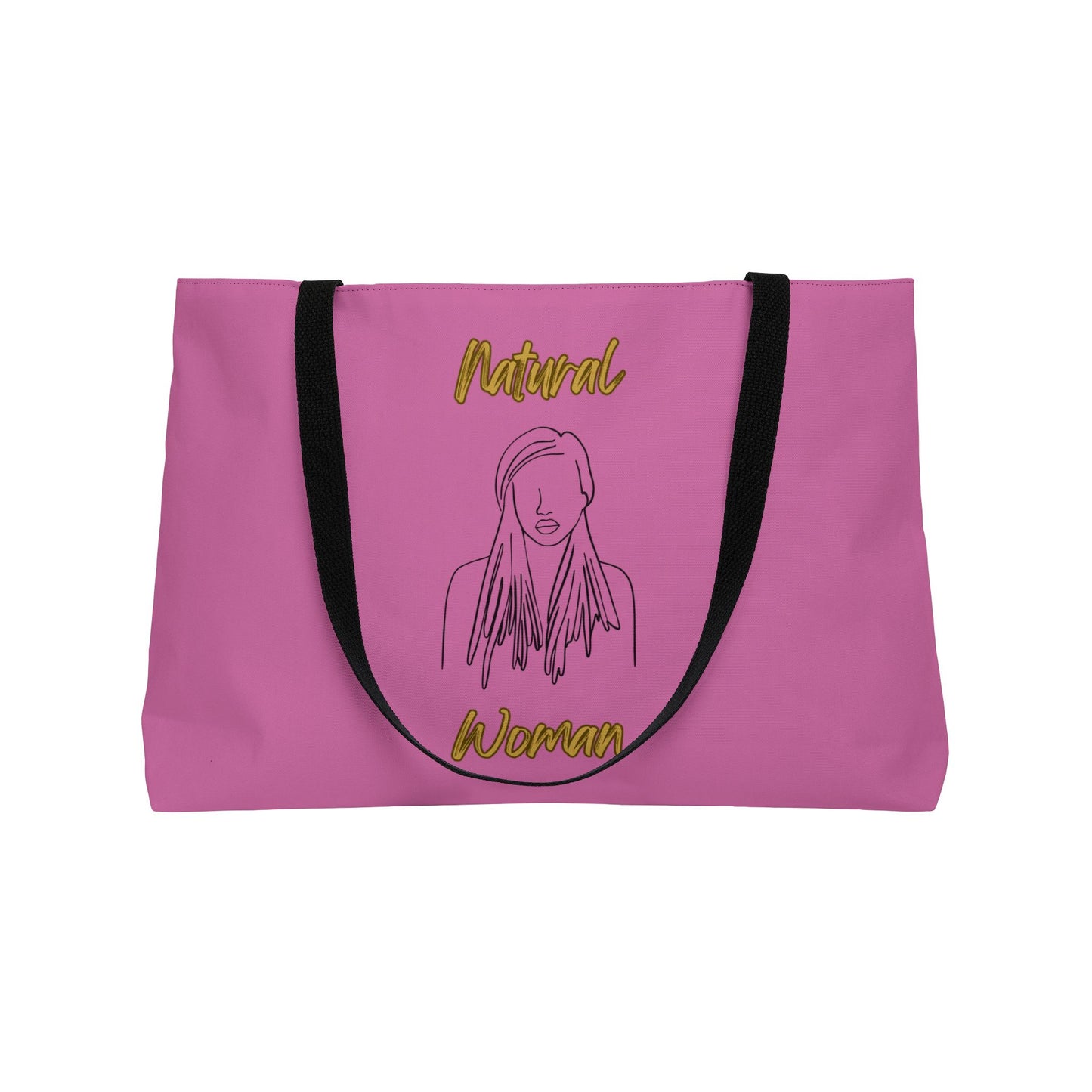 Natural Woman Content (BL) Weekender Tote Bag LIGHT PINK