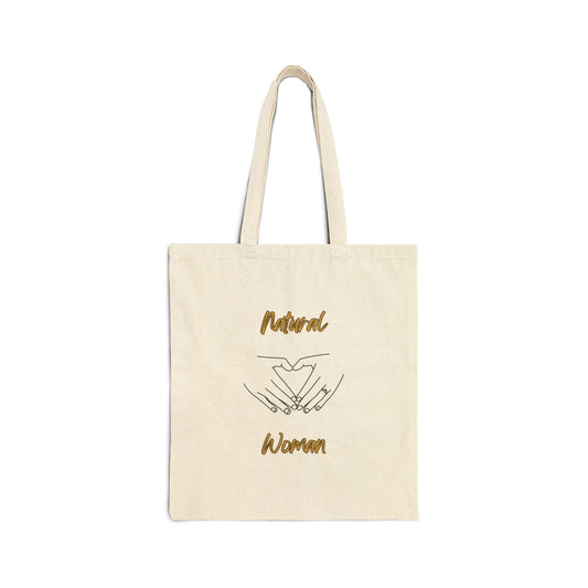 Natural Woman I Love You (BL) Canvas Tote Bag