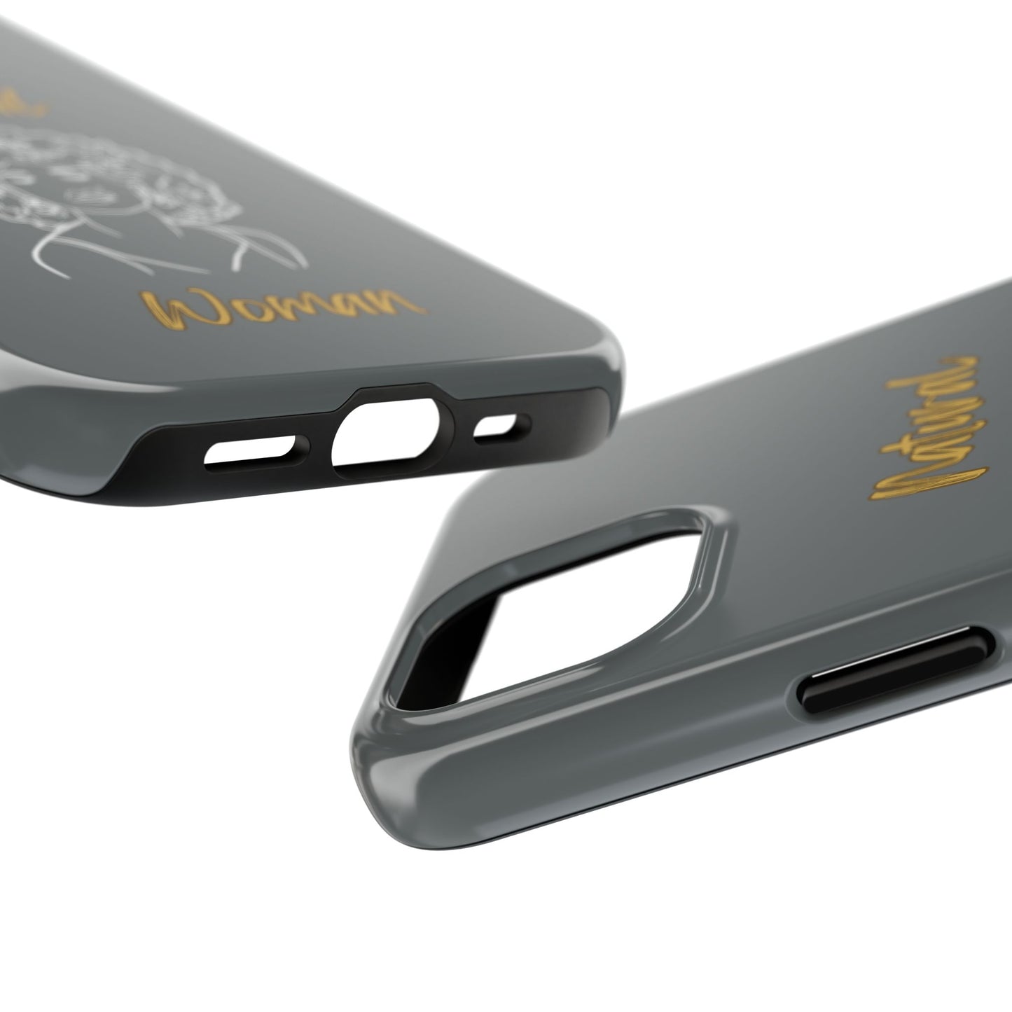 Natural Woman All About Me (WL)Tough Phone Cases DARK GREY