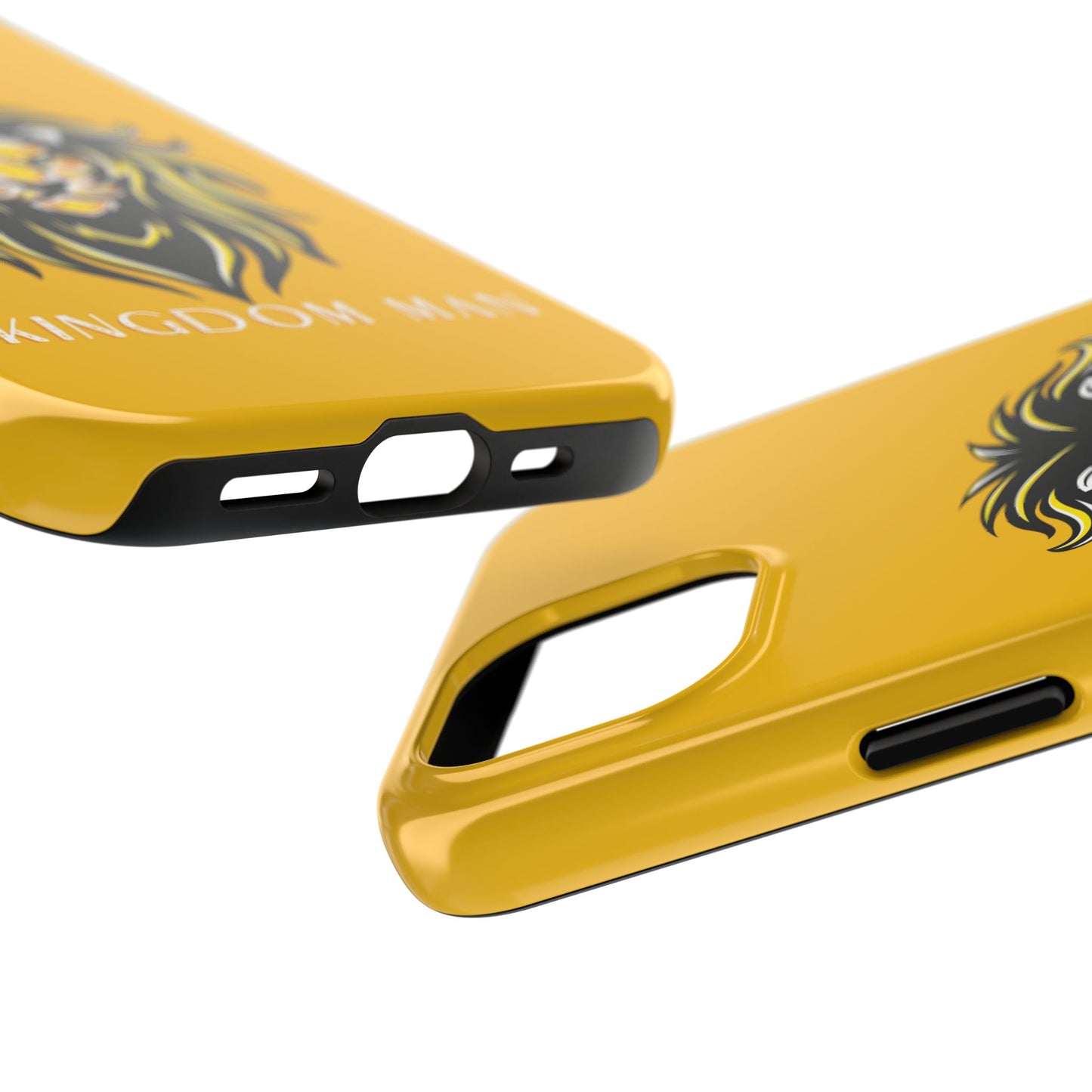 Kingdom Man (White-Gold Label) Tough Phone Case YELLOW