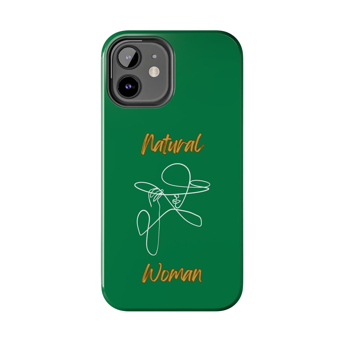 Natural Woman An Original (WL)Tough Phone Cases DARK GREEN