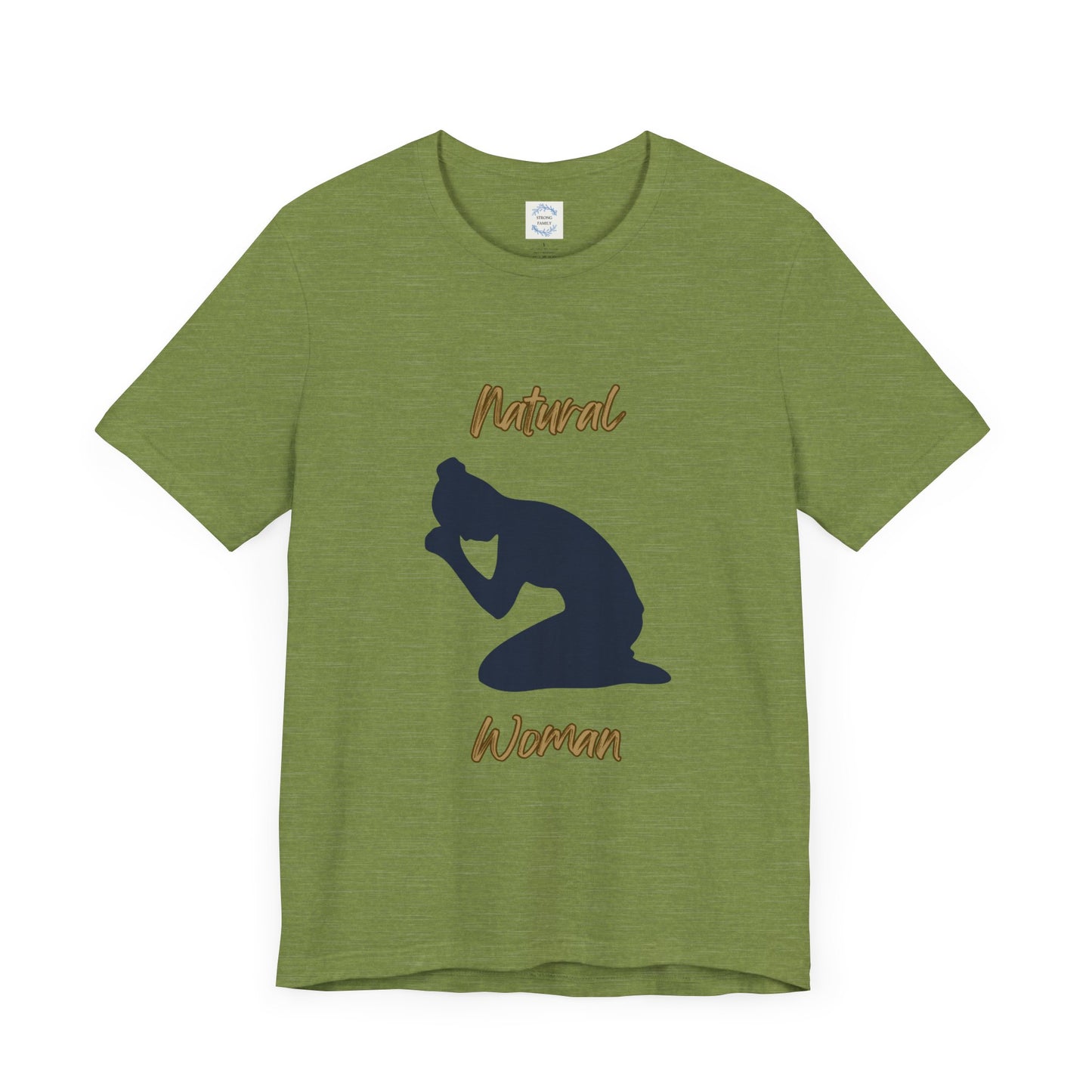 Natural Woman Pray (BL) Short Sleeve T-Shirt