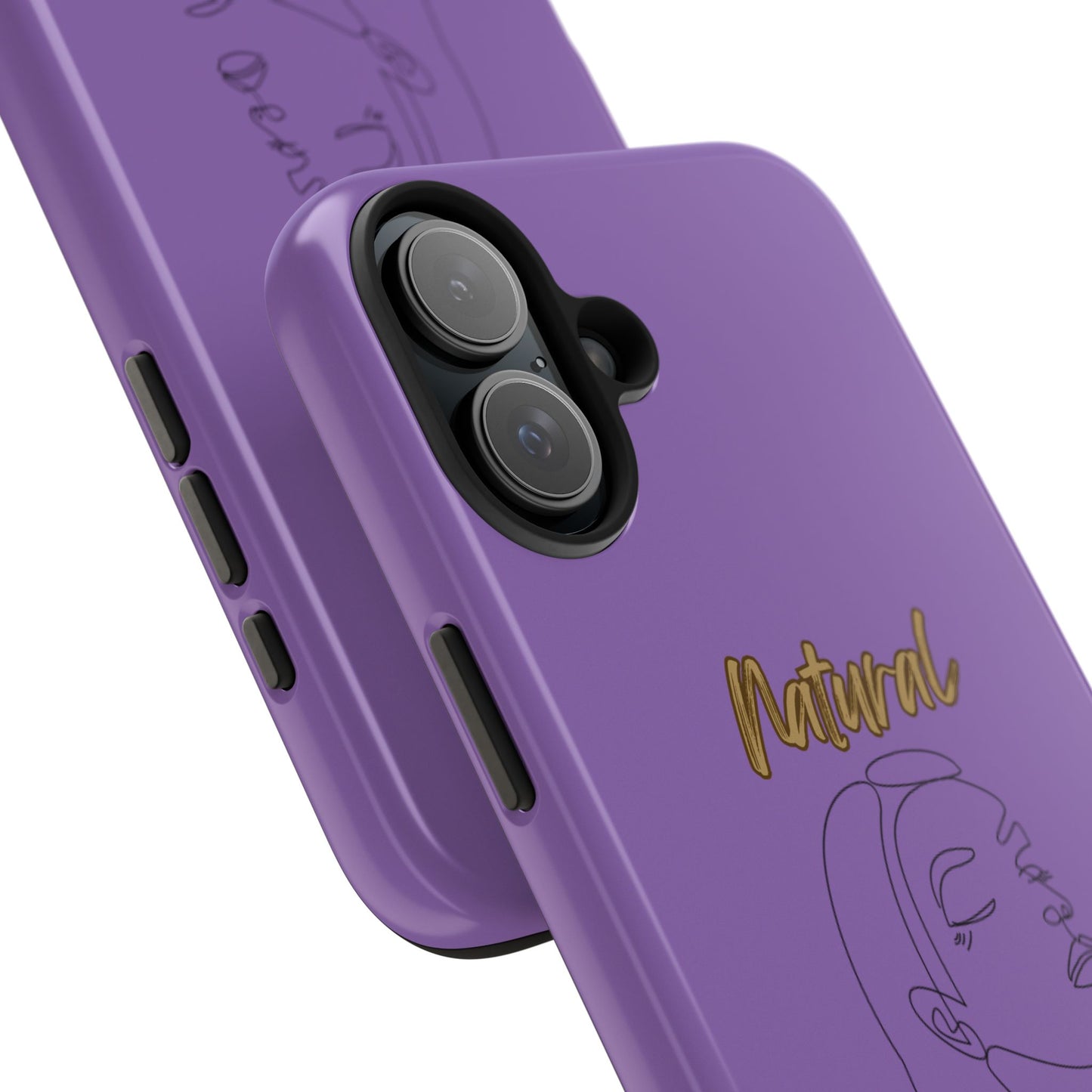 Natural Woman Calm (BL) Tough Phone Cases LIGHT PURPLE