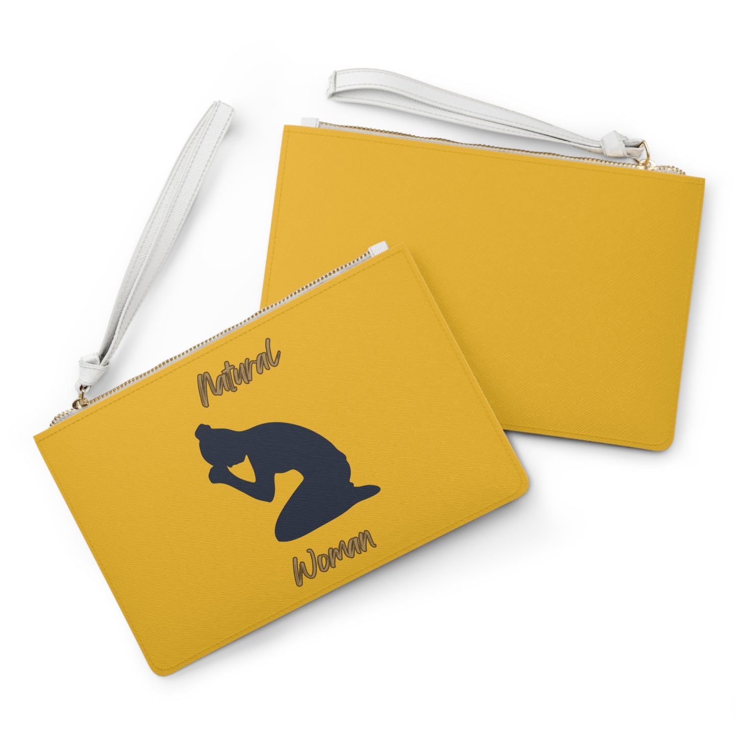Natural Woman Pray (BL) Clutch Bag YELLOW