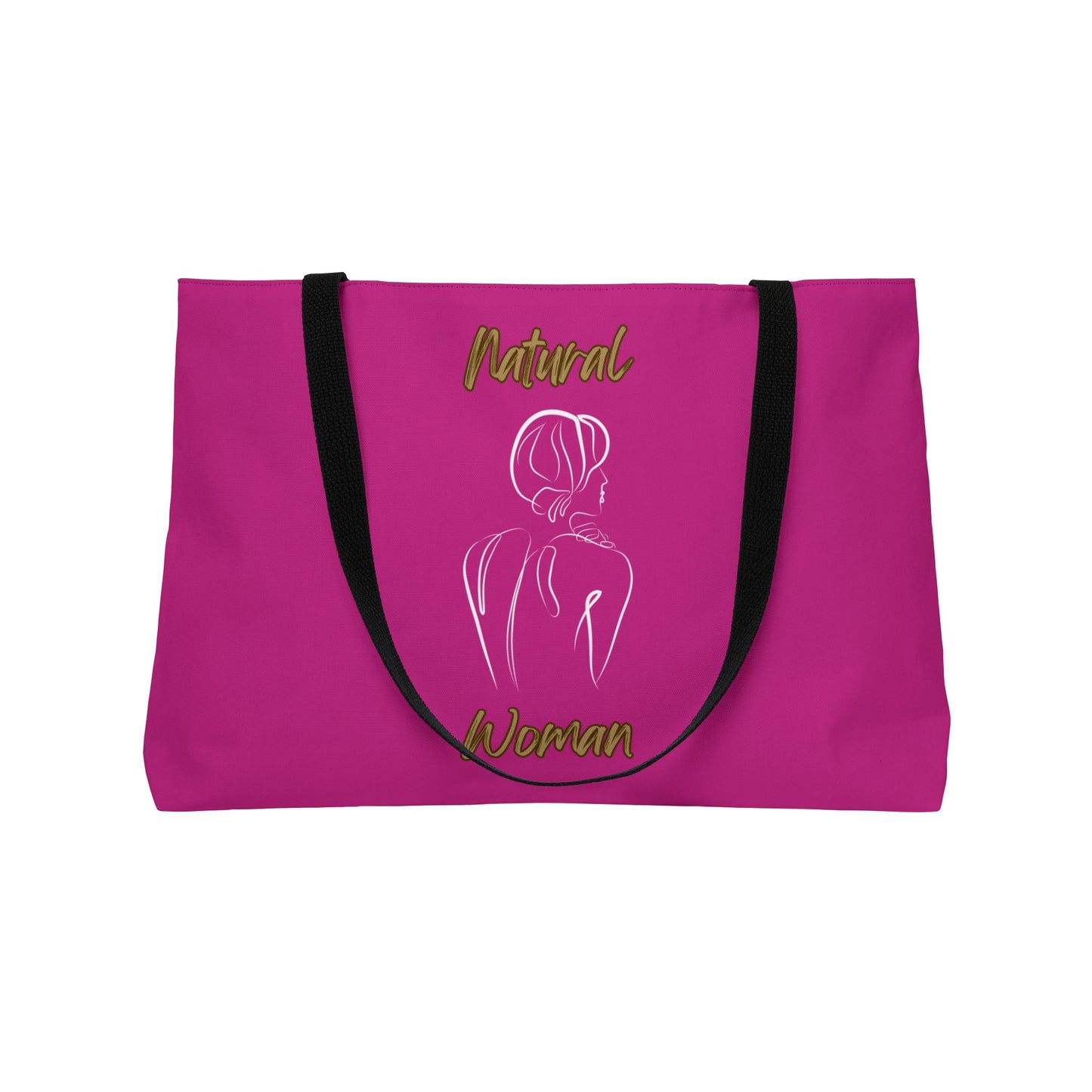 Natural Woman Back (WL) Weekender Tote Bag PINK