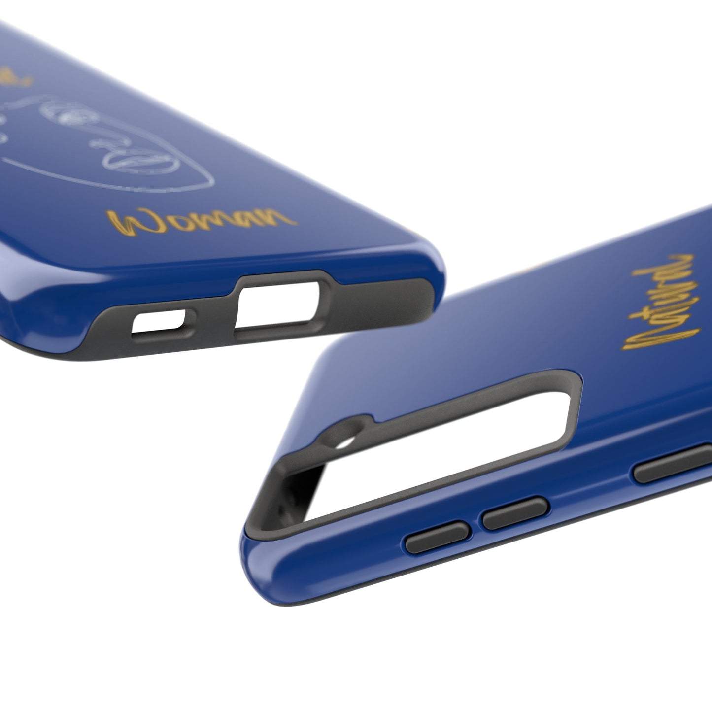Natural Woman Peekaboo (WL)Tough Phone Cases DARK BLUE