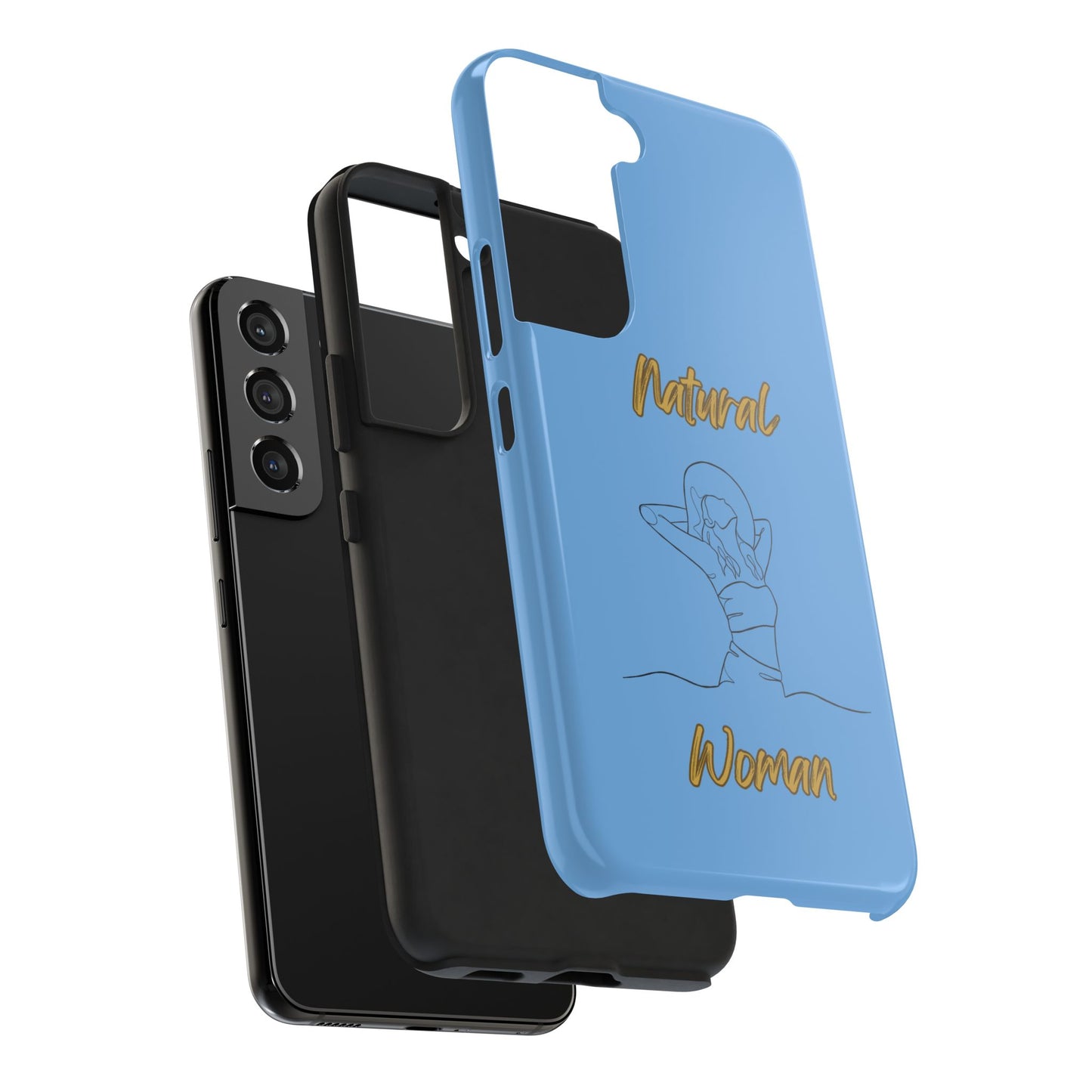 Natural Woman Sun Fun (BL)Tough Phone Cases LIGHT BLUE
