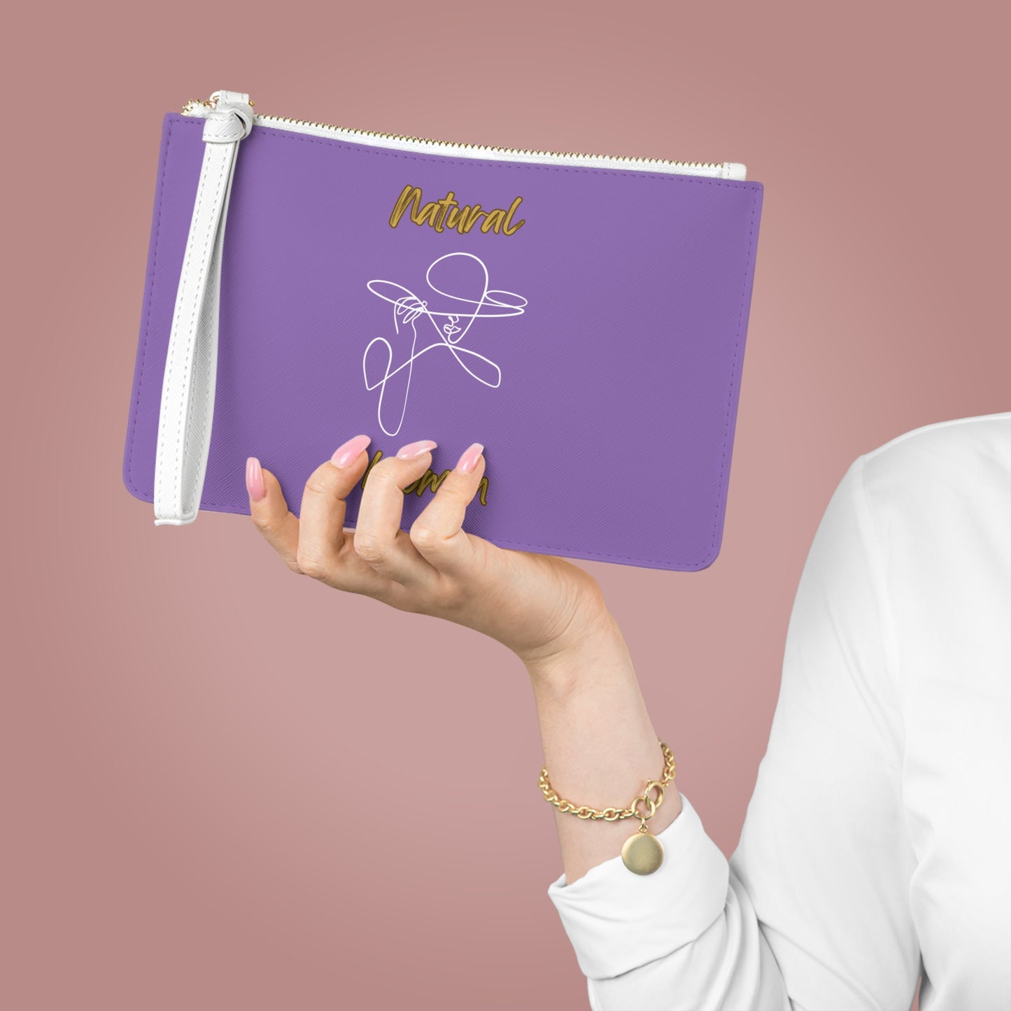 Natural Woman An Original (WL) Clutch Bag LIGHT PURPLE