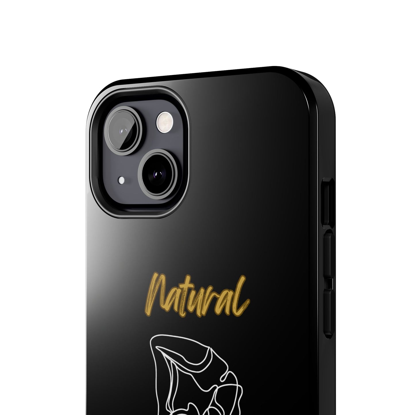Natural Woman Flexible (WL)Tough Phone Cases BLACK