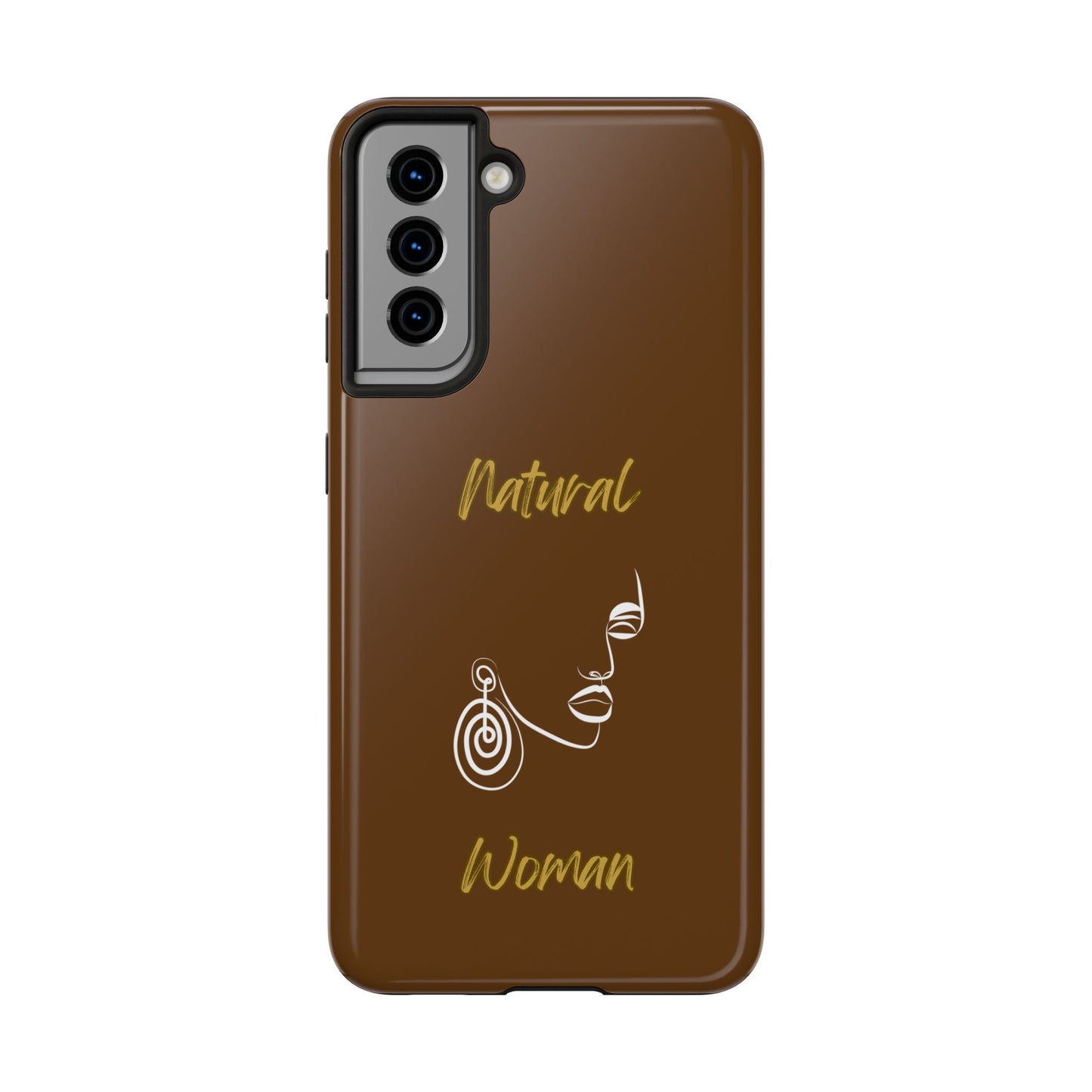 Natural Woman Music In My Soul (WL)Tough Phone Cases BROWN