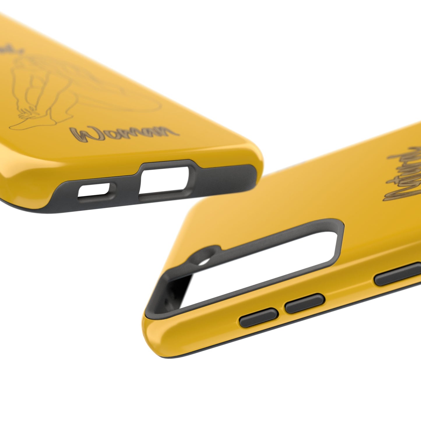 Natural Woman Beauty (BL) Tough Phone Cases YELLOW