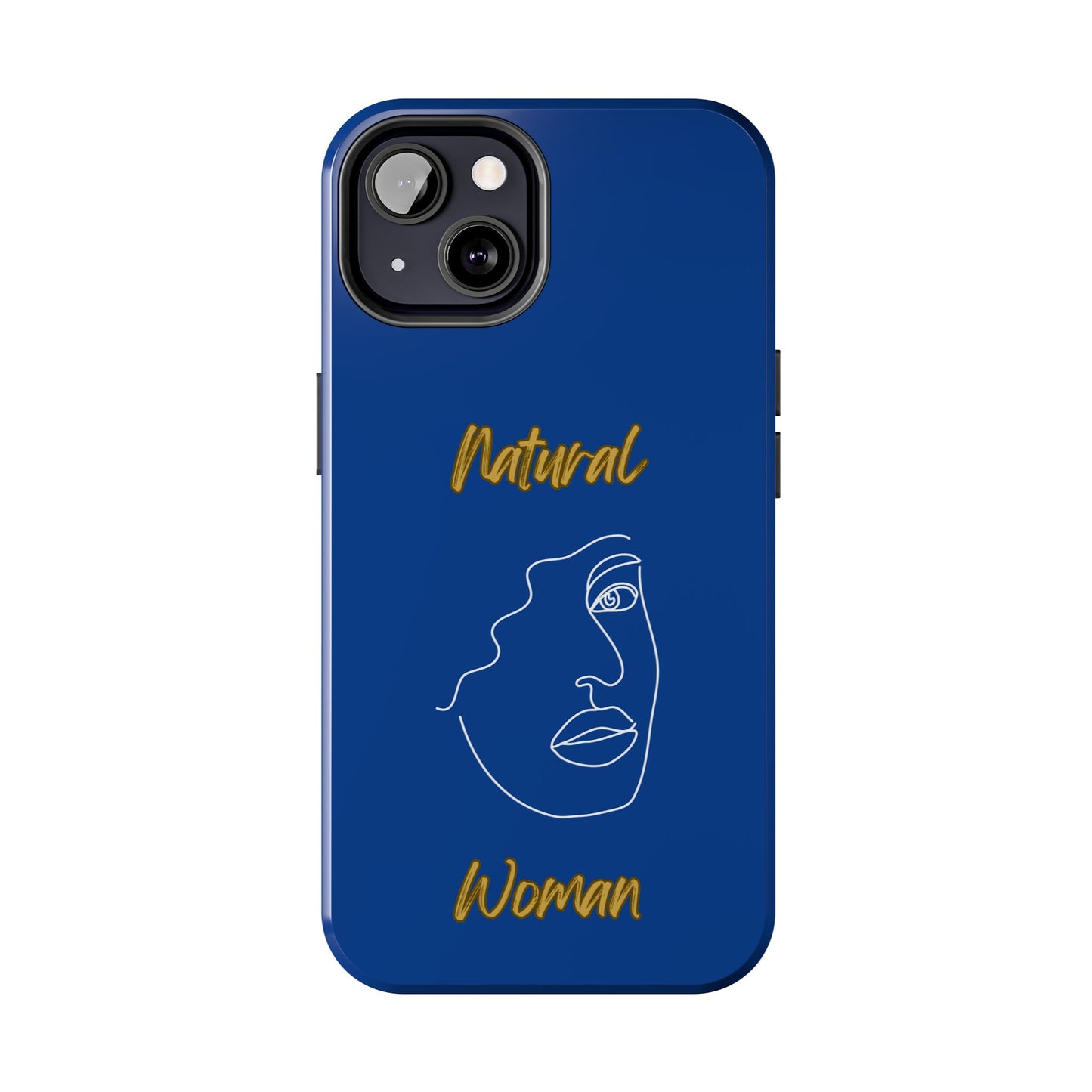 Natural Woman Peekaboo (WL)Tough Phone Cases DARK BLUE