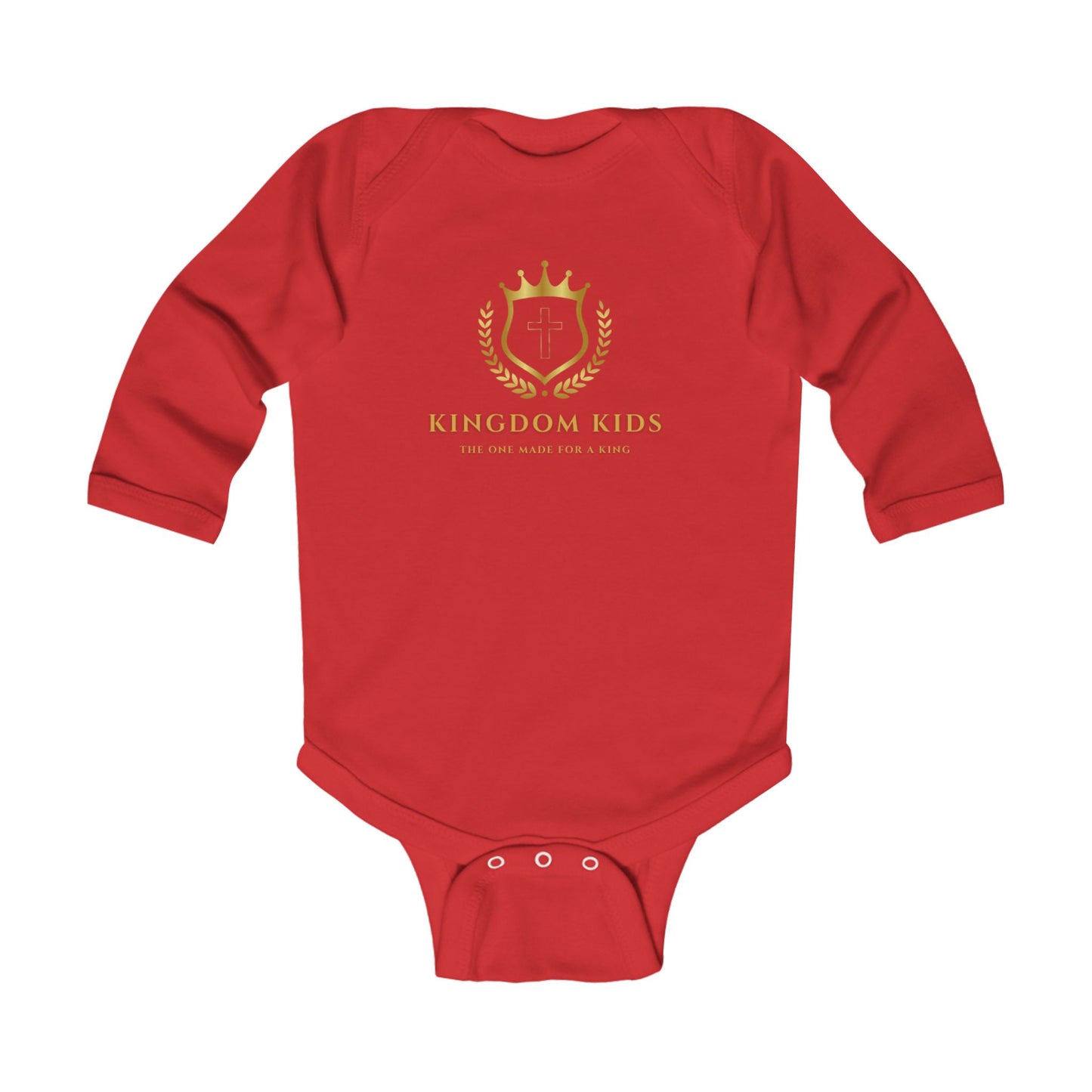 Baby/Toddler Kingdom Mark 10:16 Long Sleeve Bodysuit