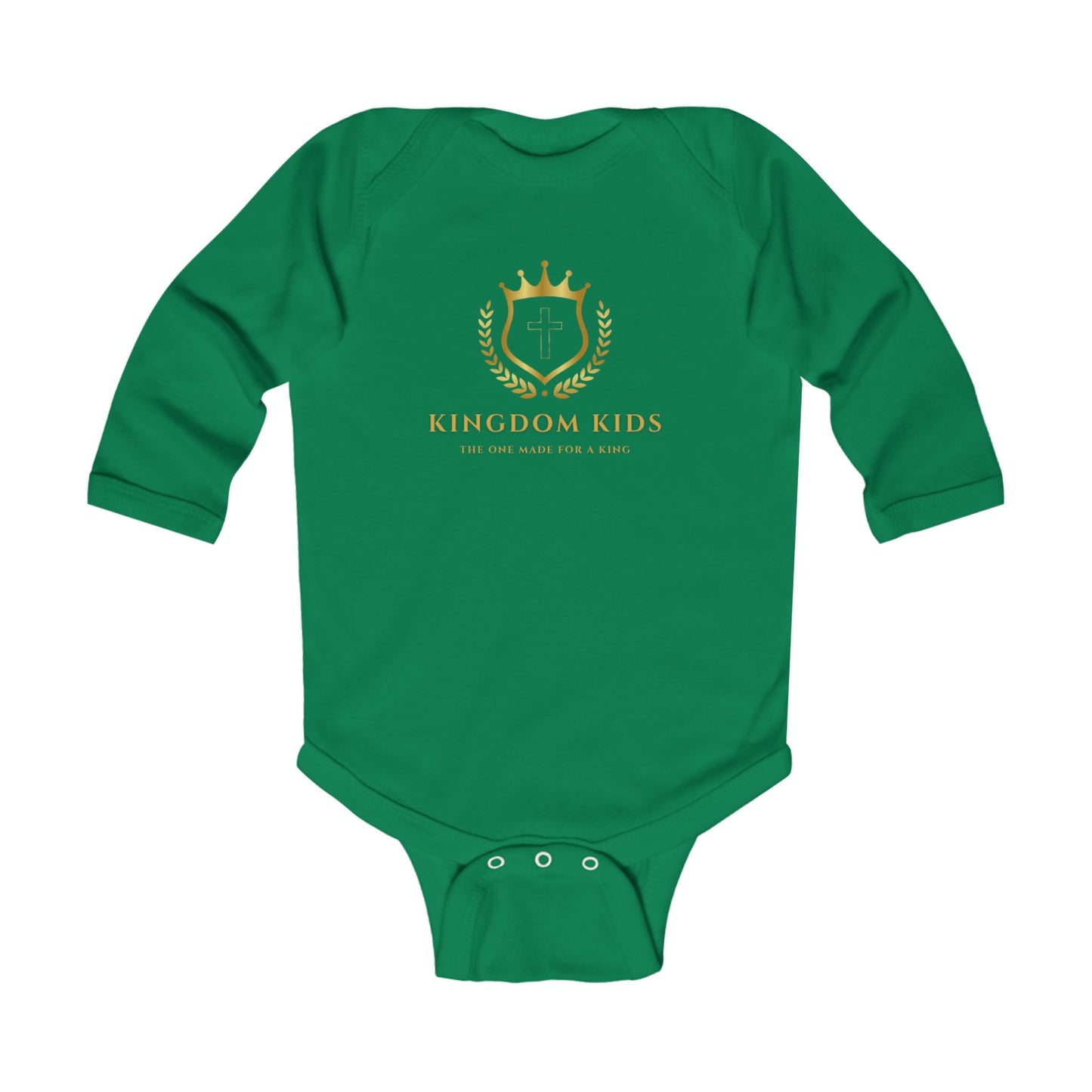 Baby/Toddler Kingdom Mark 10:16 Long Sleeve Bodysuit