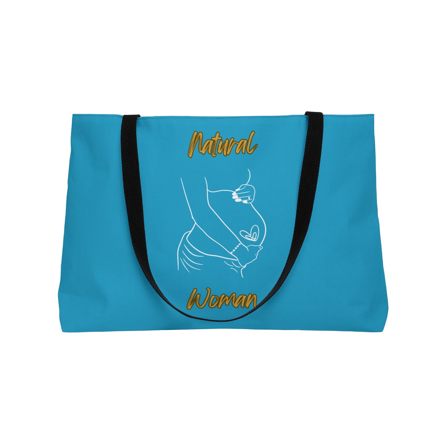 Natural Woman Loved In & Out (WL) Weekender Tote Bag TURQUOISE
