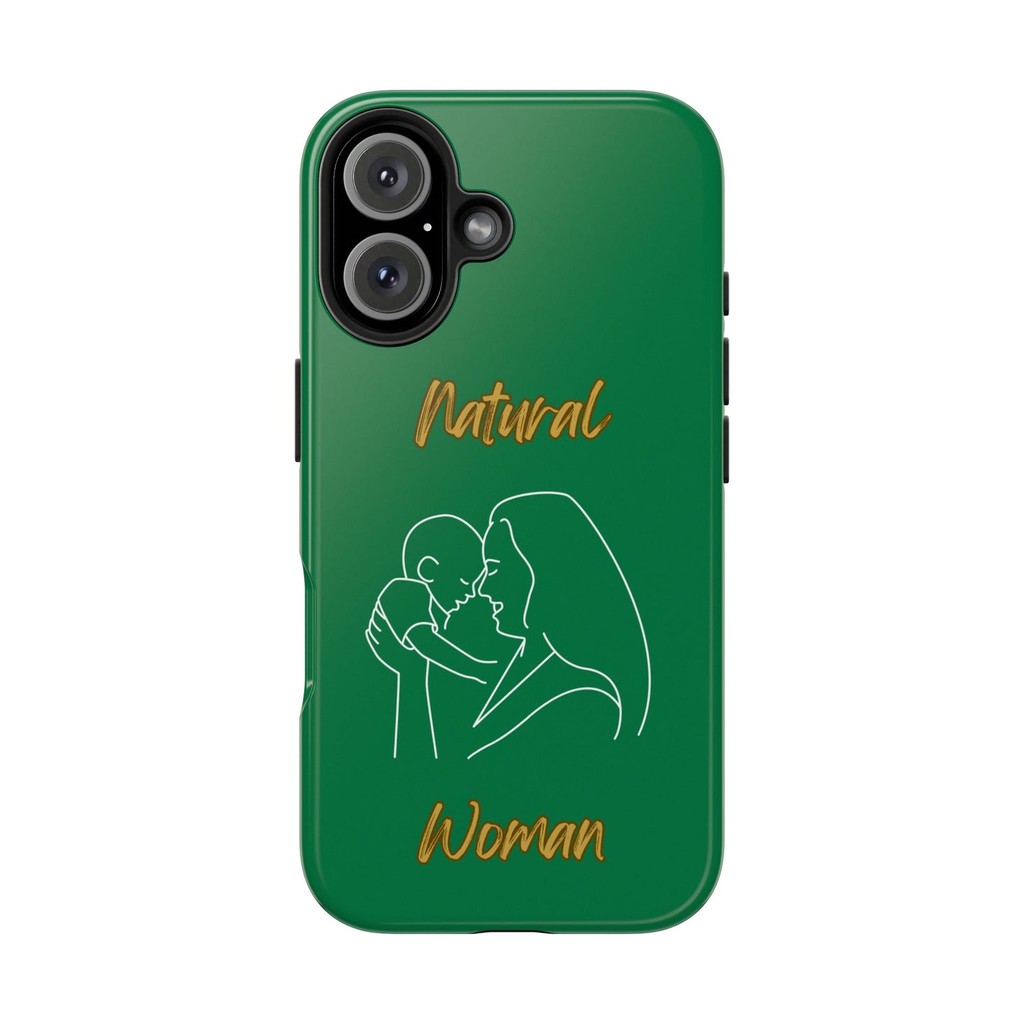 Natural Woman Joy (WL) Tough Phone Cases DARK GREEN