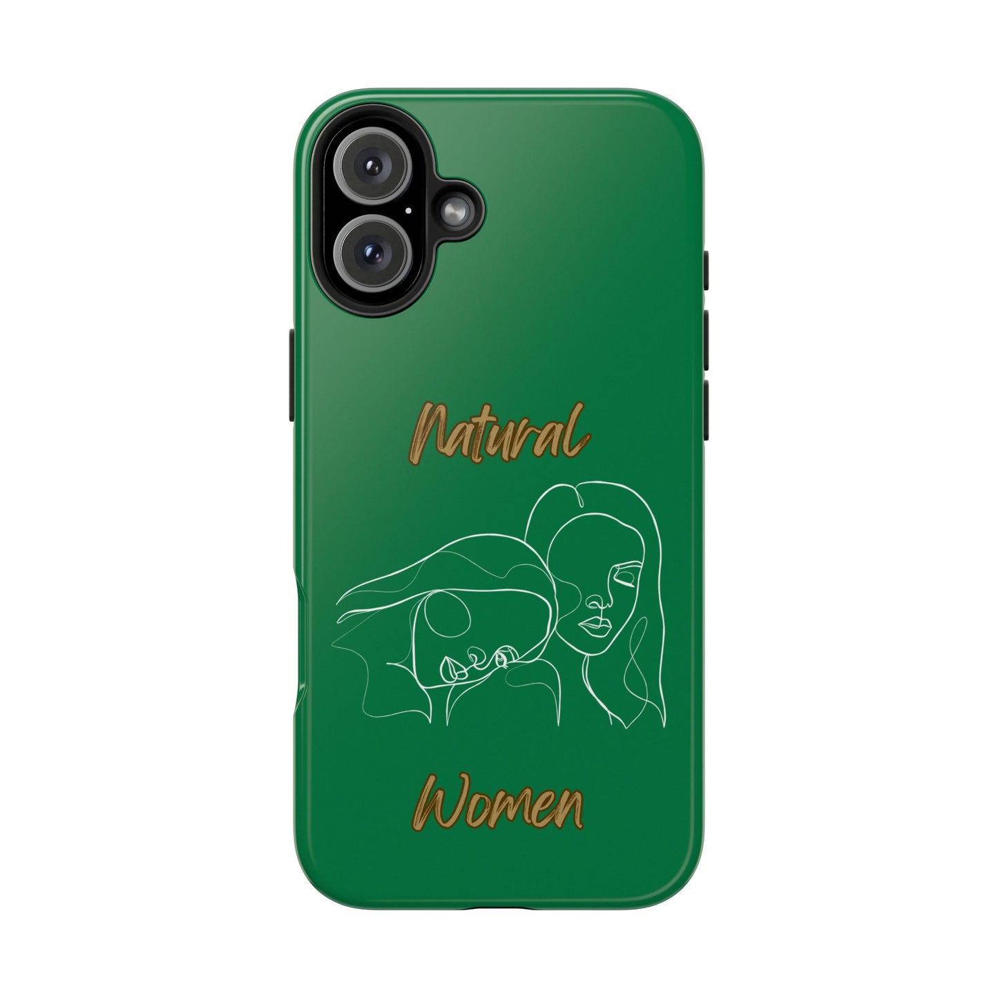 Natural Woman Sisters (WL)Tough Phone Cases DARK GREEN