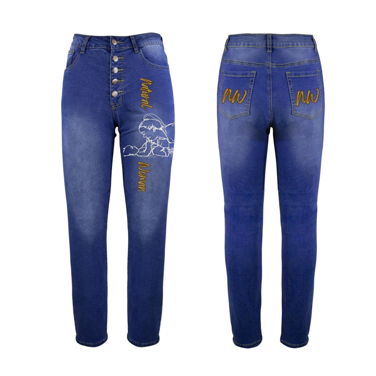 Natural Woman NEW LIFE (WL) Crafted Women's Denim Jeans