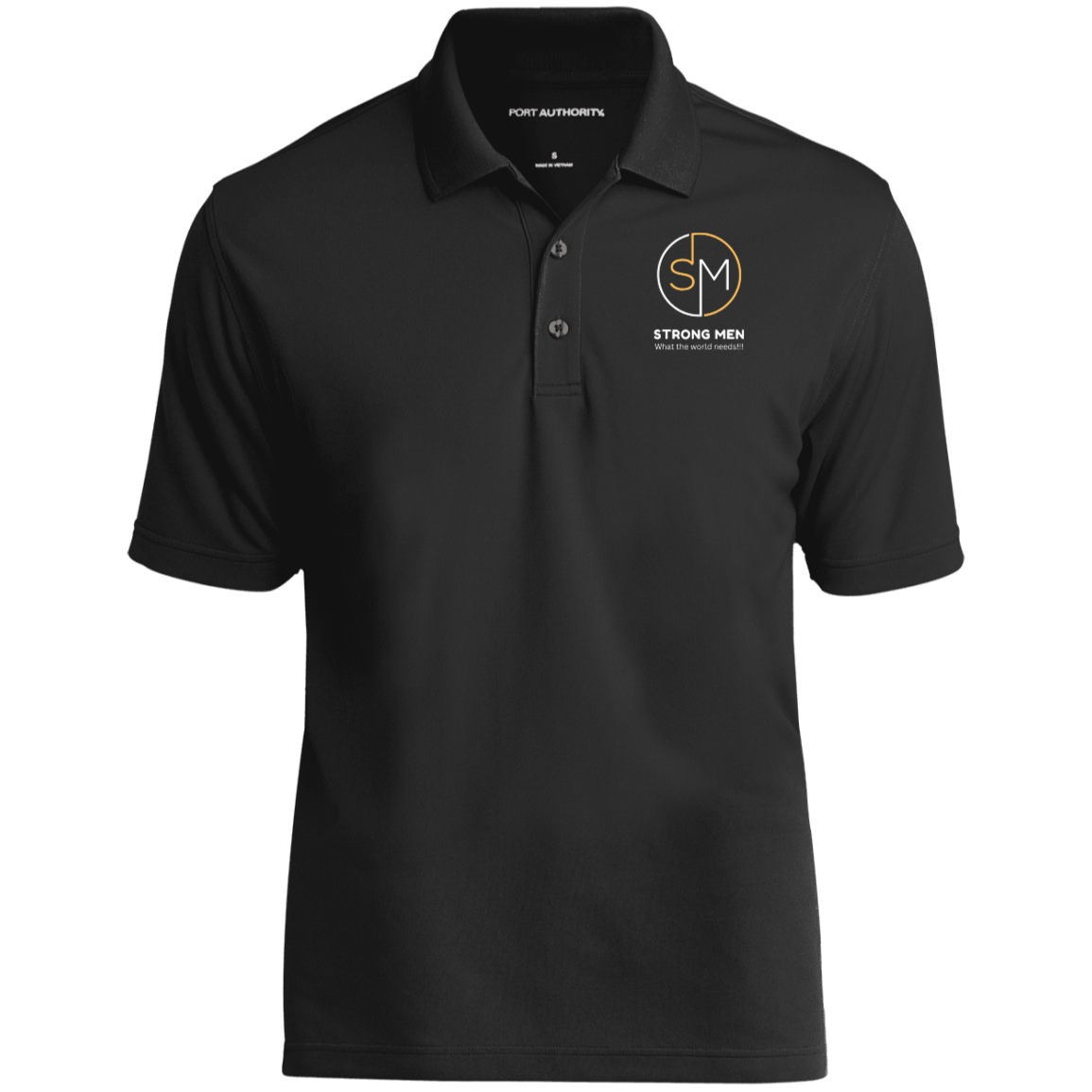 STRONG MEN Dry Zone UV Micro-Mesh Polo