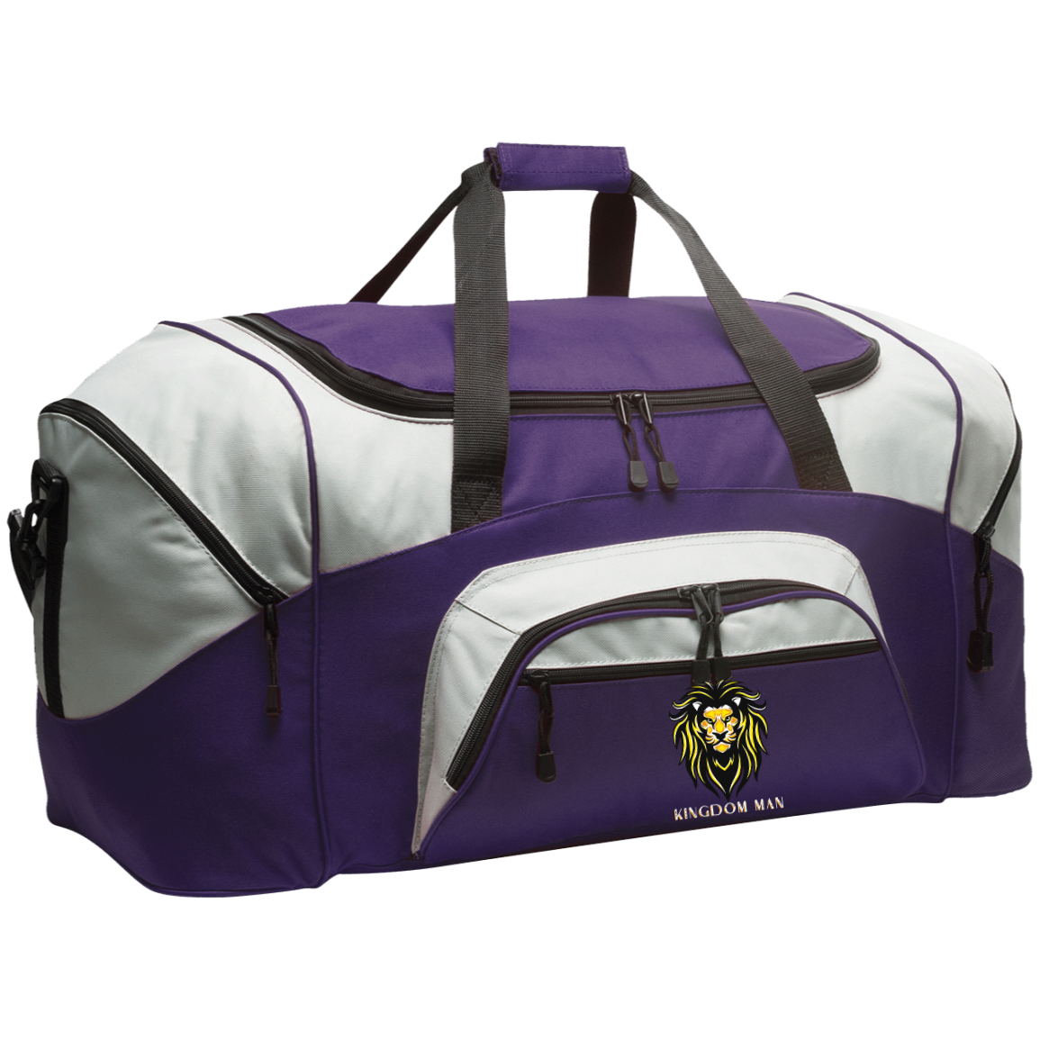 KINGDOM MAN Color block Sport Duffel