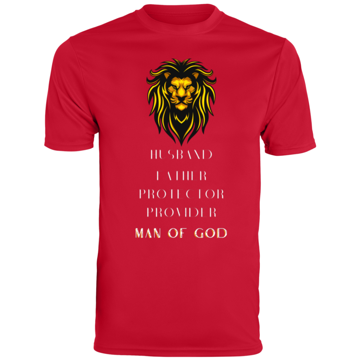 MAN OF GOD  Moisture-Wicking Tee